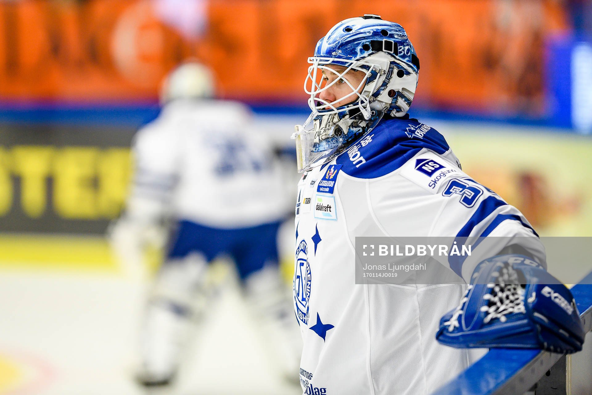 Leksands målvakt Henrik Haukeland