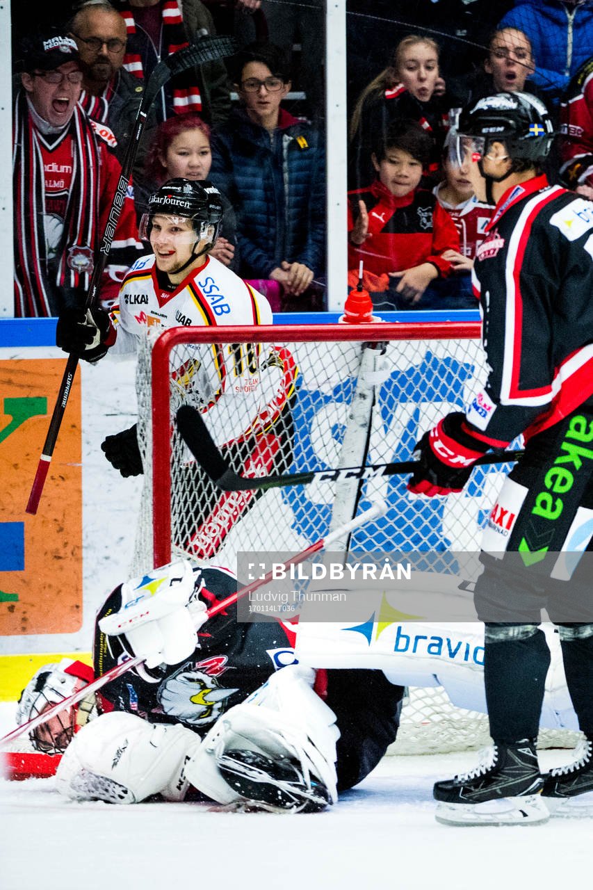 Luleås Einar Emanuelsson jublar