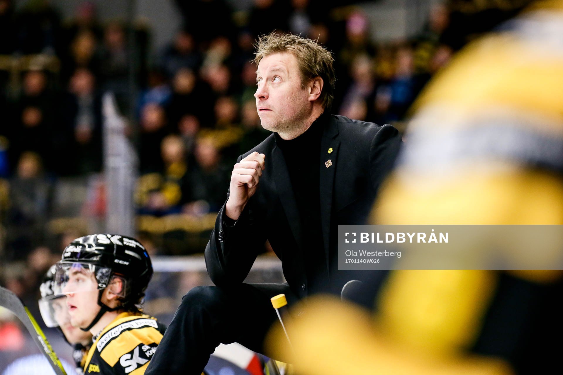 Skellefteås tränare Fredrik Öberg