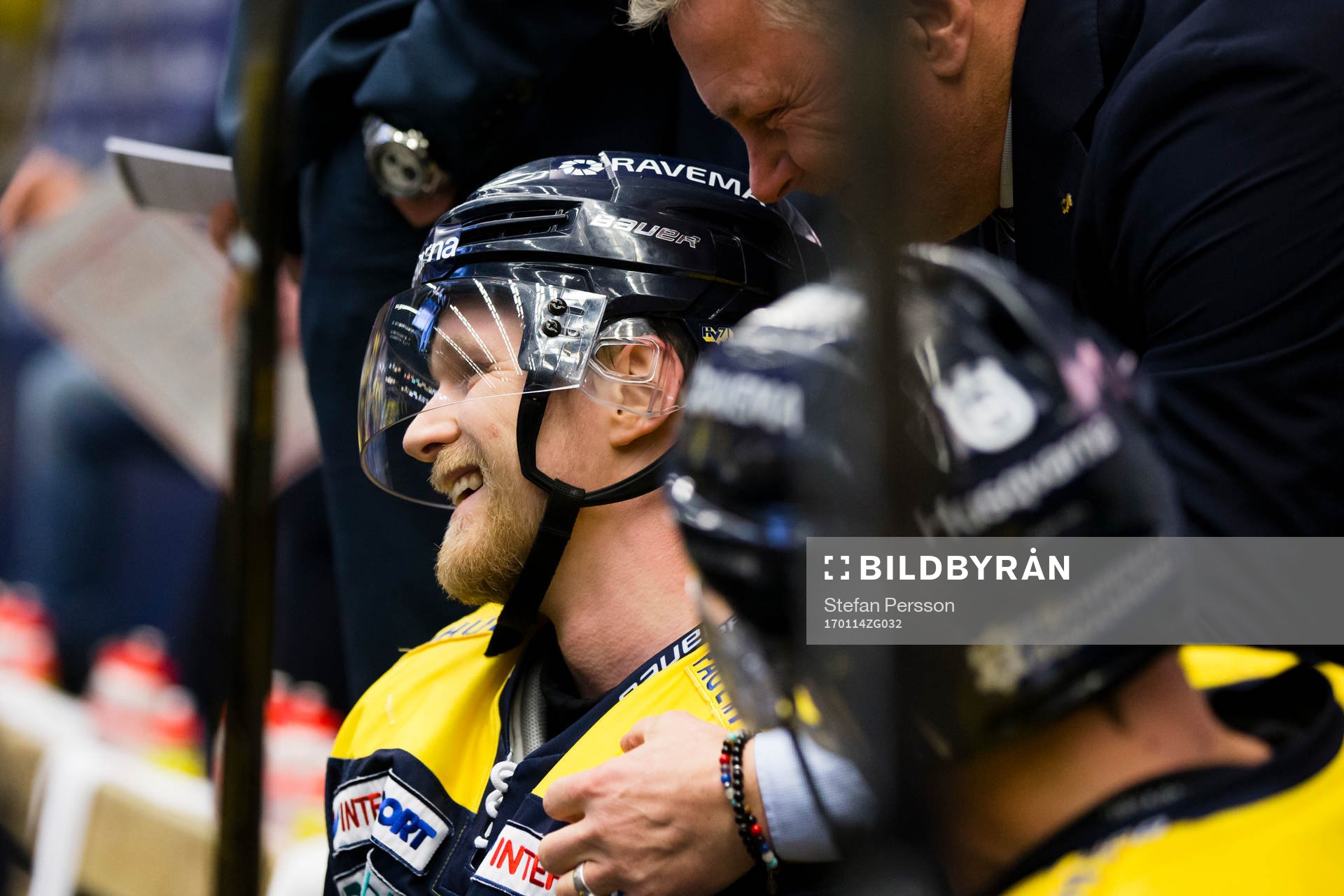 s Ted Brithén och assisterande tränare Stephan Lundh