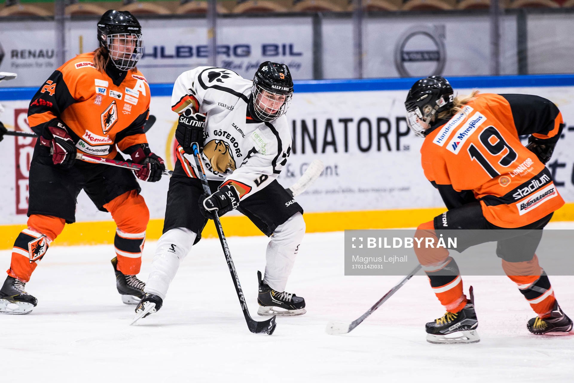 Göteborgs Lindsey Cunningham och Karlskronas Katka