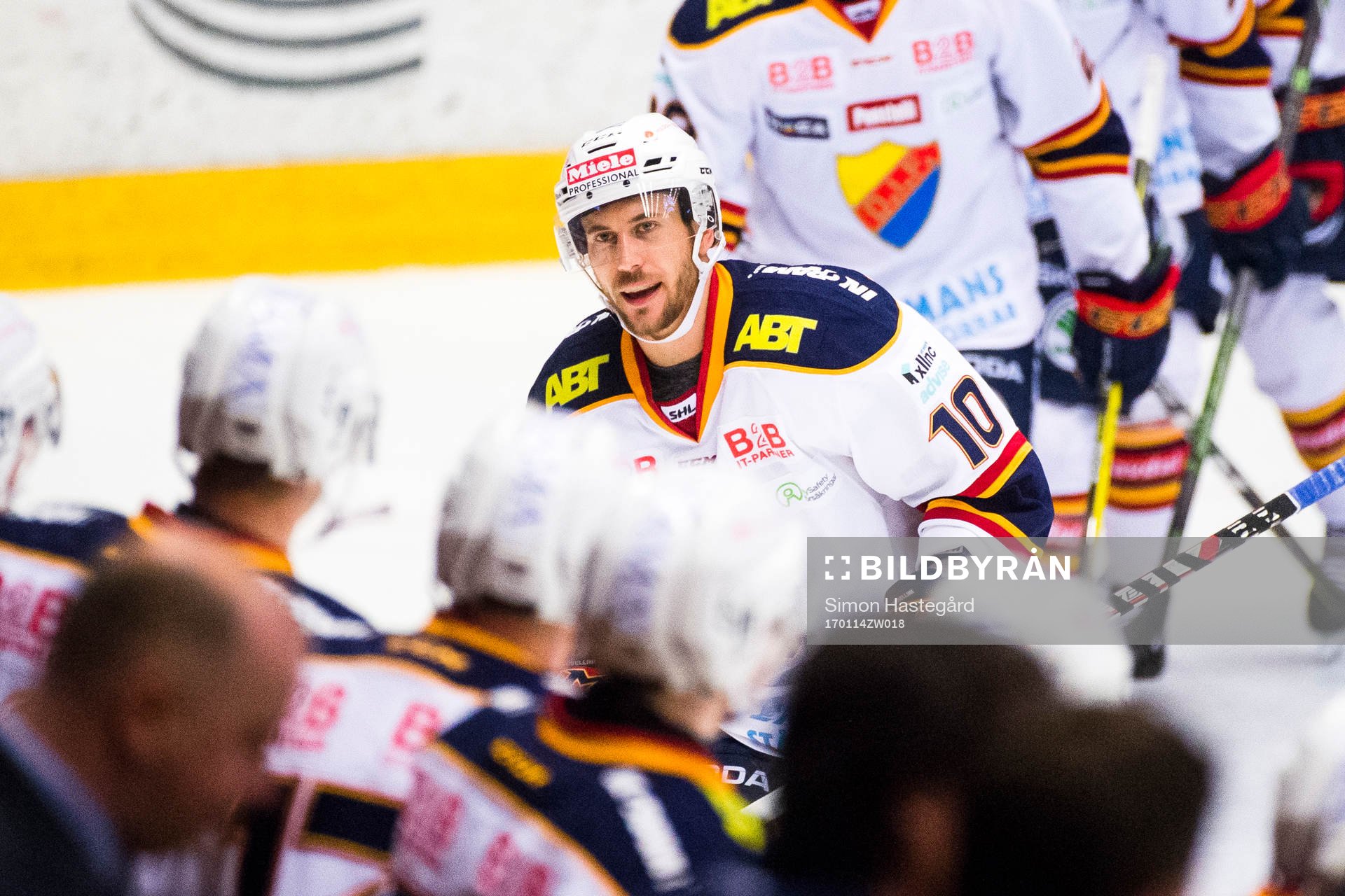 Djurgårdens Jeff Tambellini jublar