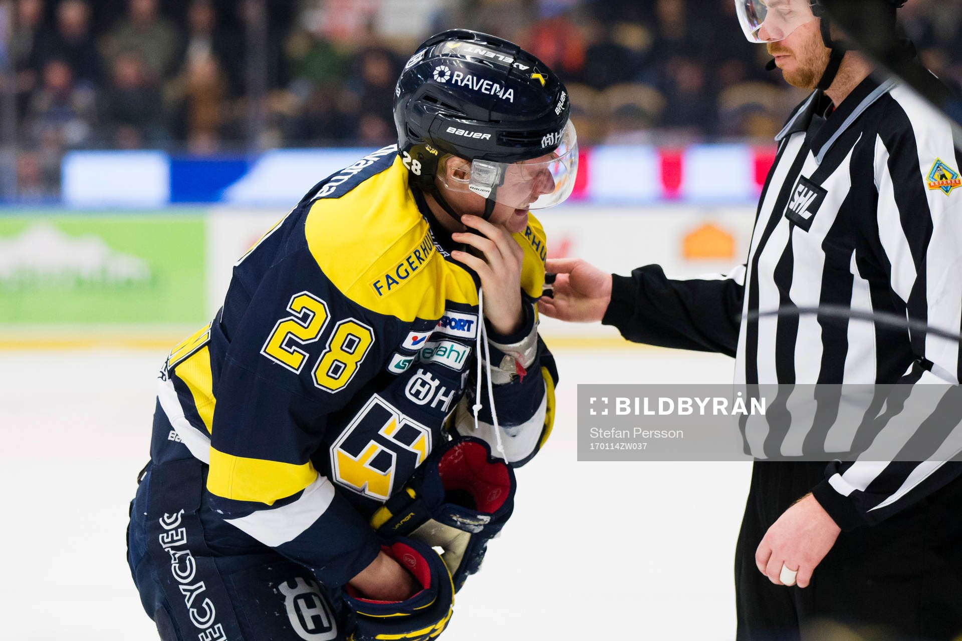s Anton Bengtsson har ont