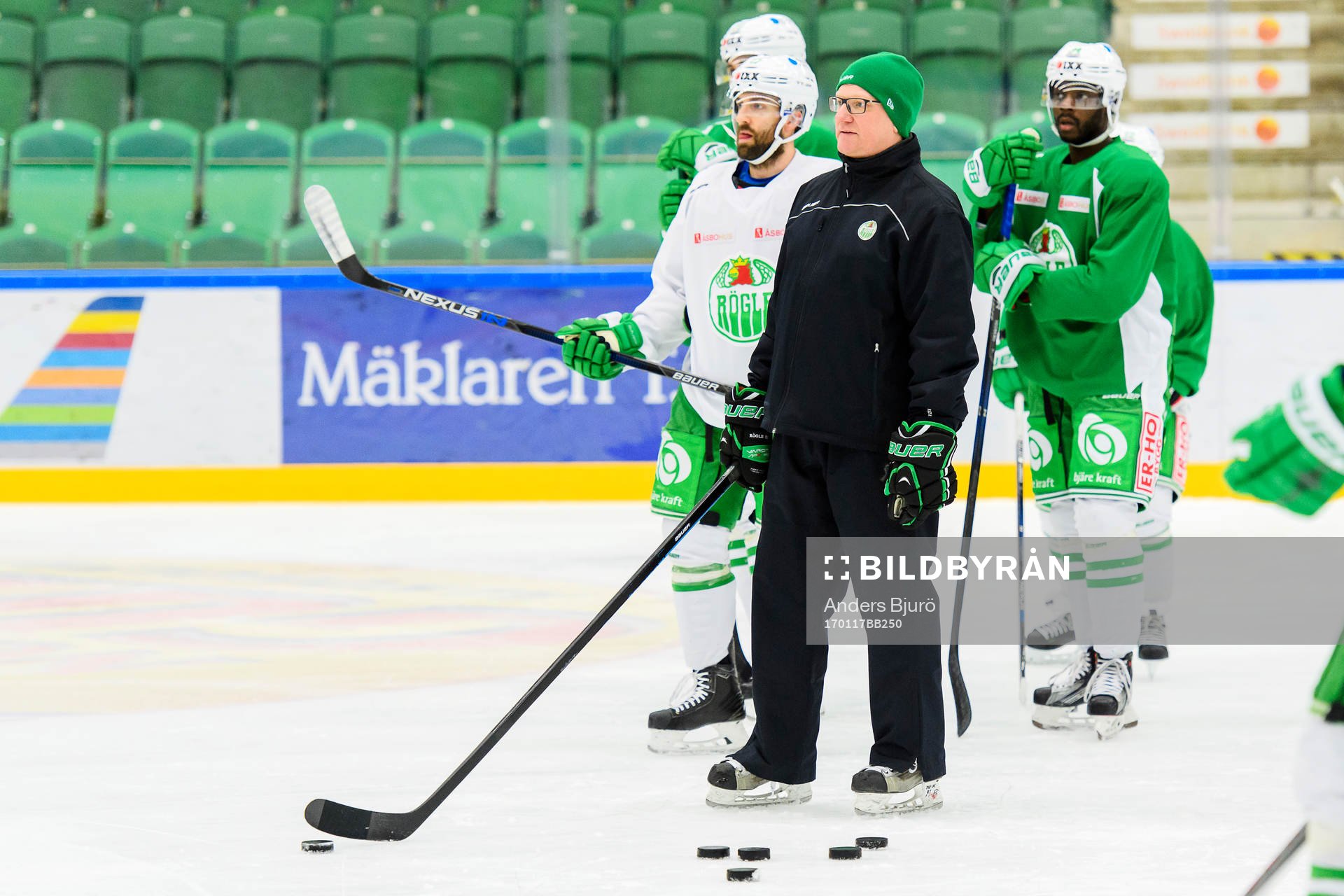 Rögles assisterande tränare Magnus Bogren