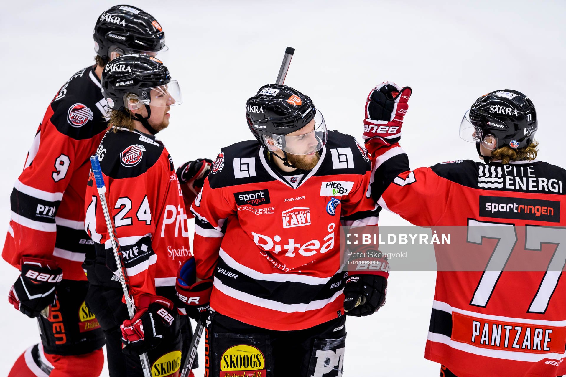 Piteås Sebastian Harila jublar