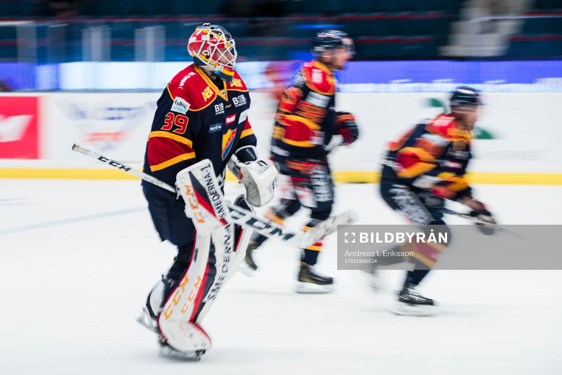 Djurgårdens målvakt Adam Reideborn