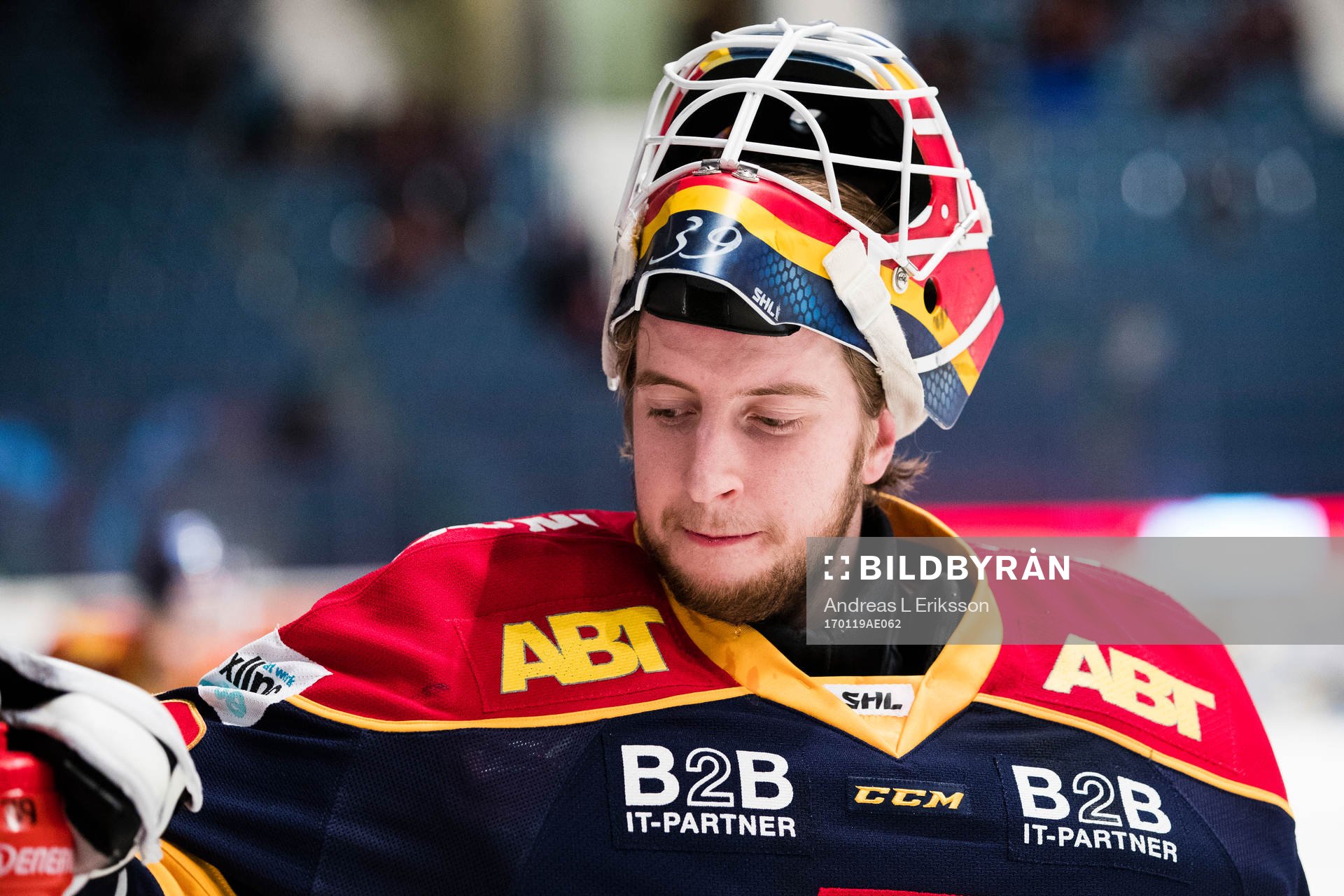 Djurgårdens målvakt Adam Reideborn