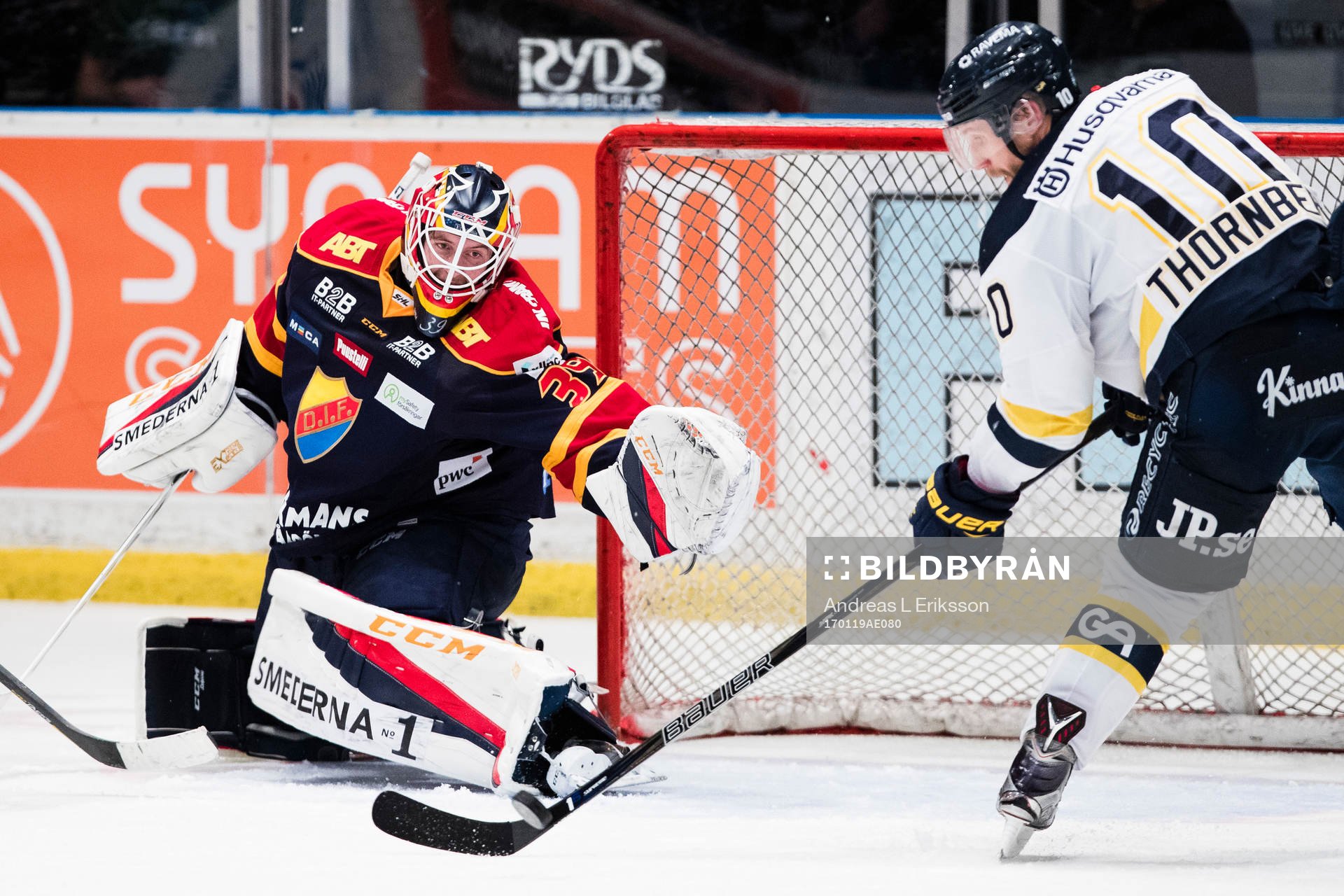 s Martin Thörnberg missar pucken