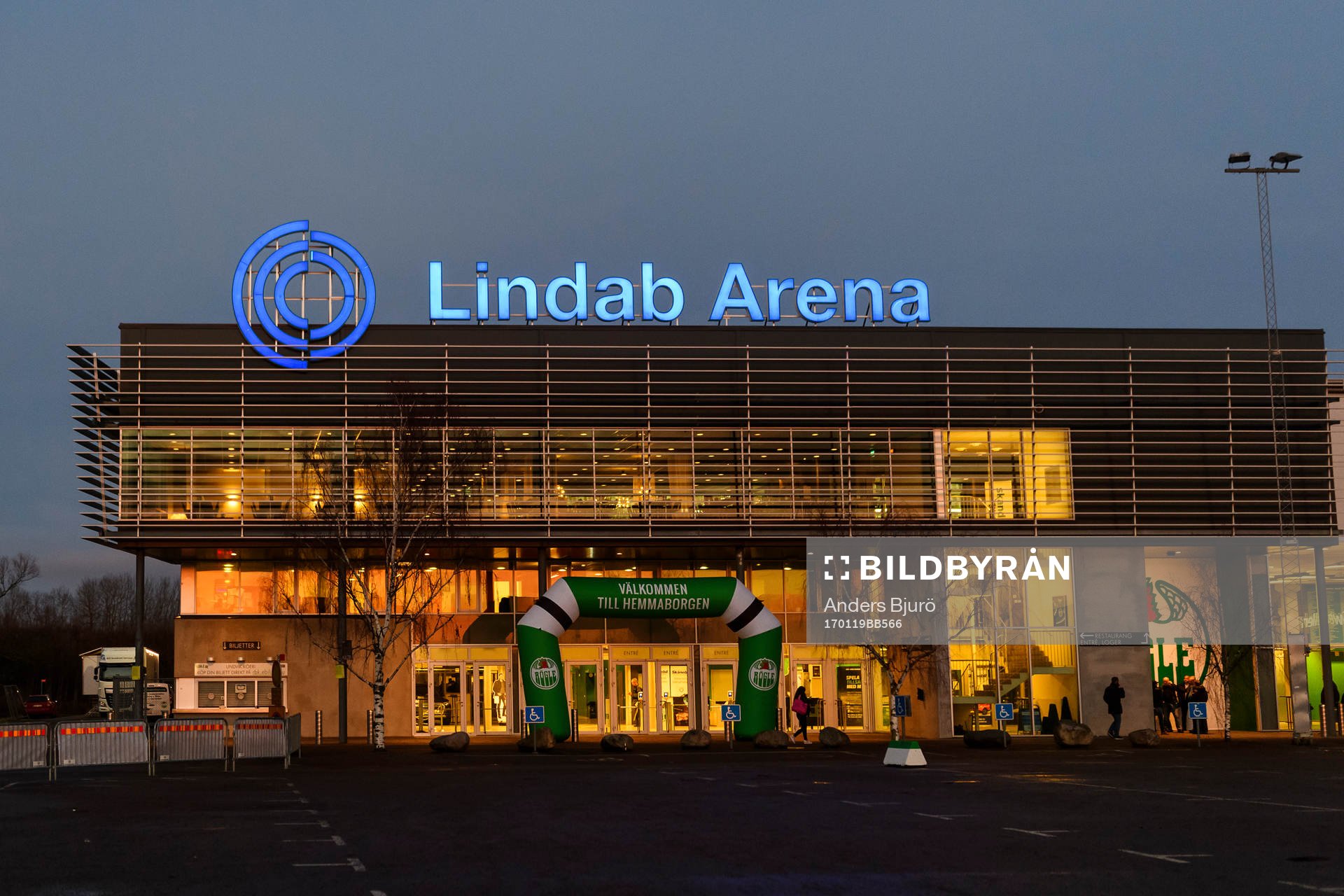 Exteriör Lindab Arena
