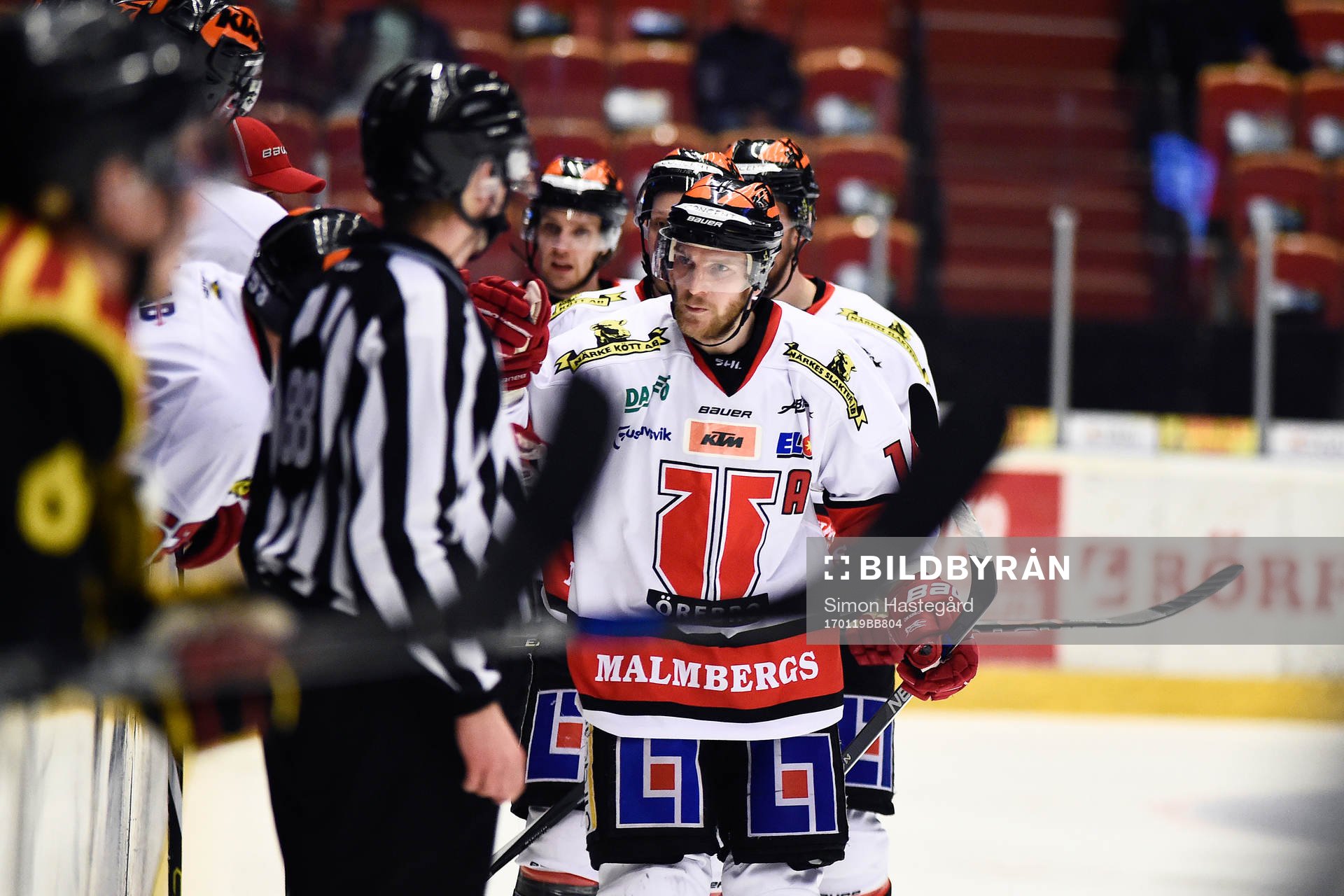 Örebros Tom Wandell jublar