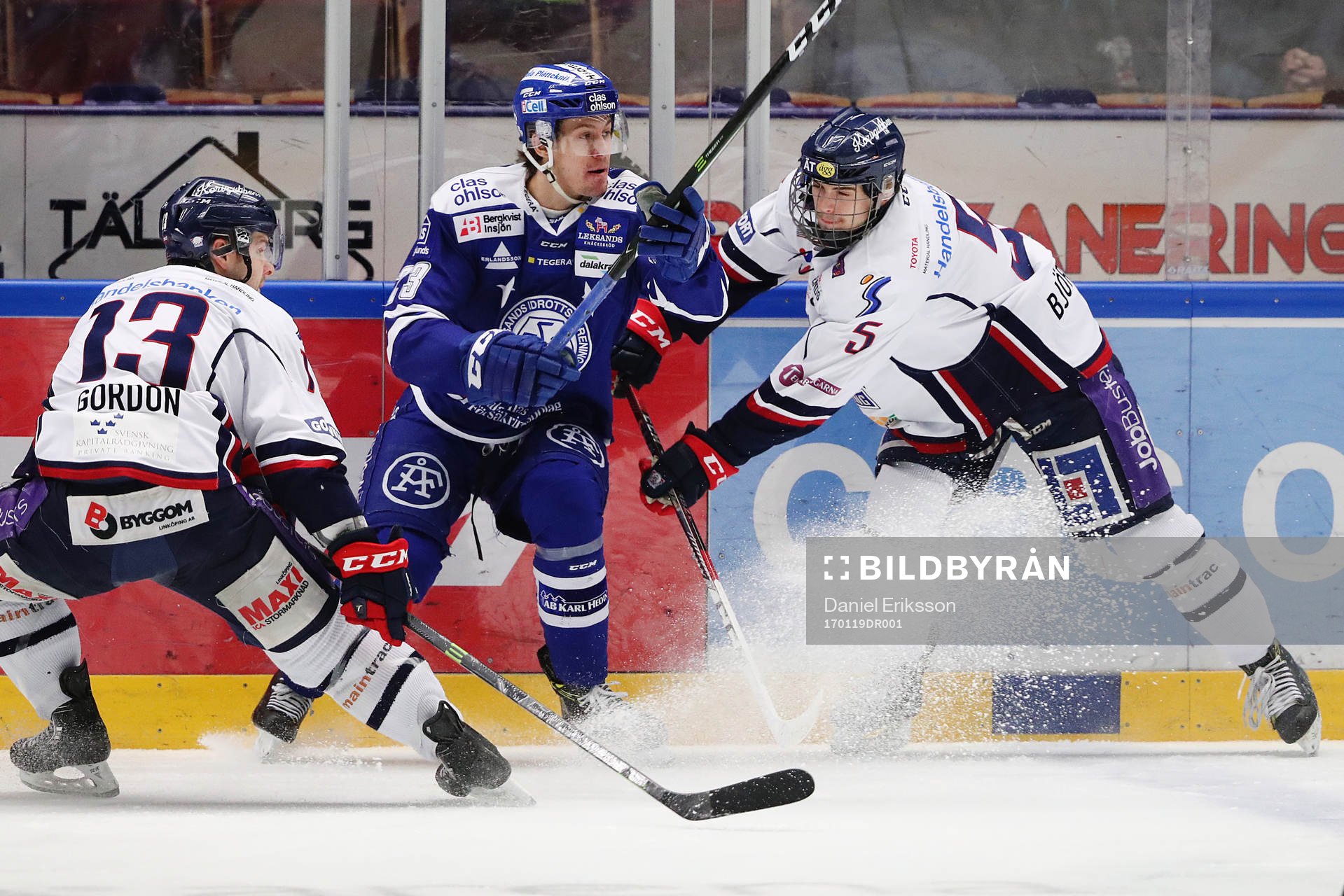 Leksands Sondre Olden mot Linköpings Anton Björkman