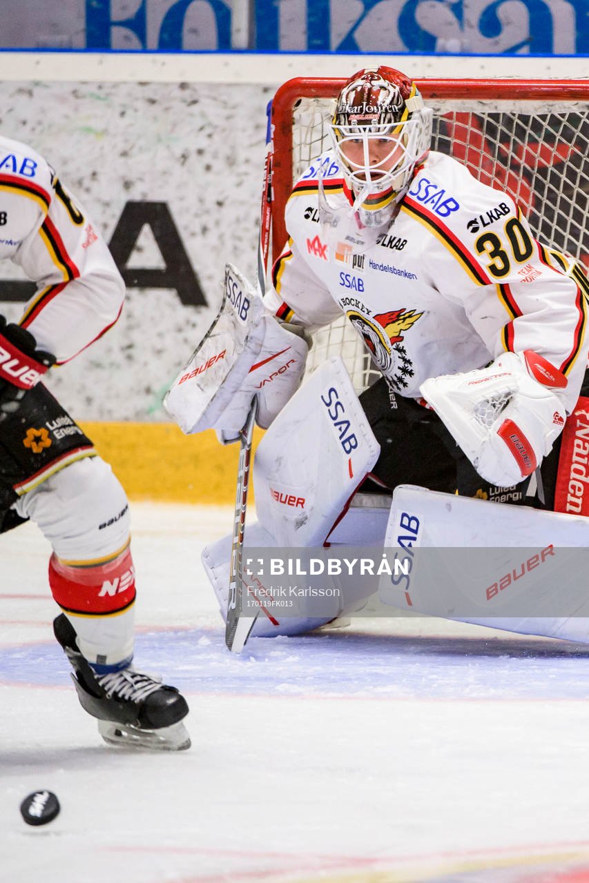 Luleås målvakt Filip Gustavsson