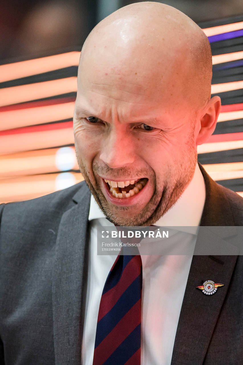 Luleås assisterande tränare Anders Burström