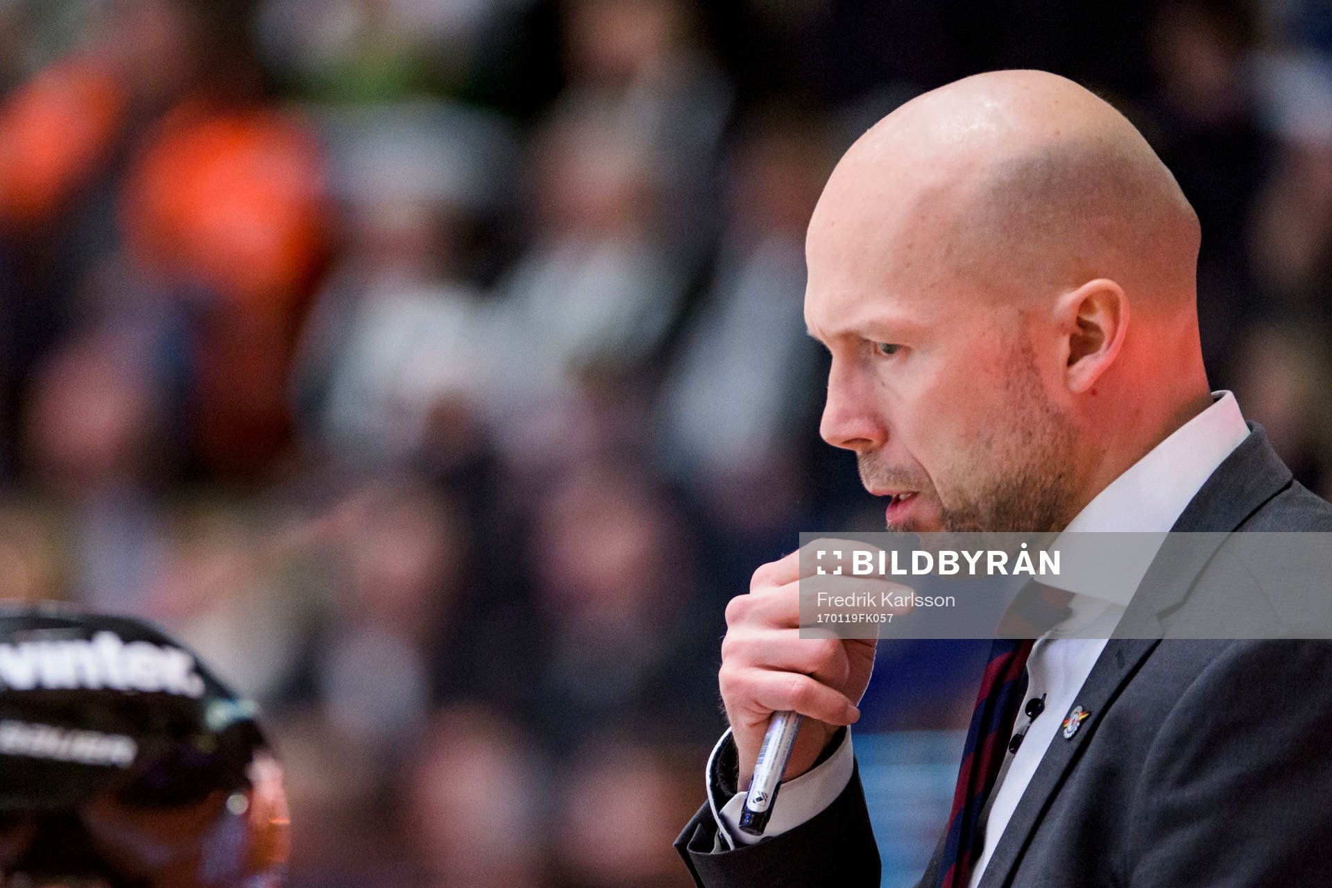 under ishockeymatchen i SHL mellan Färjestad och Luleå