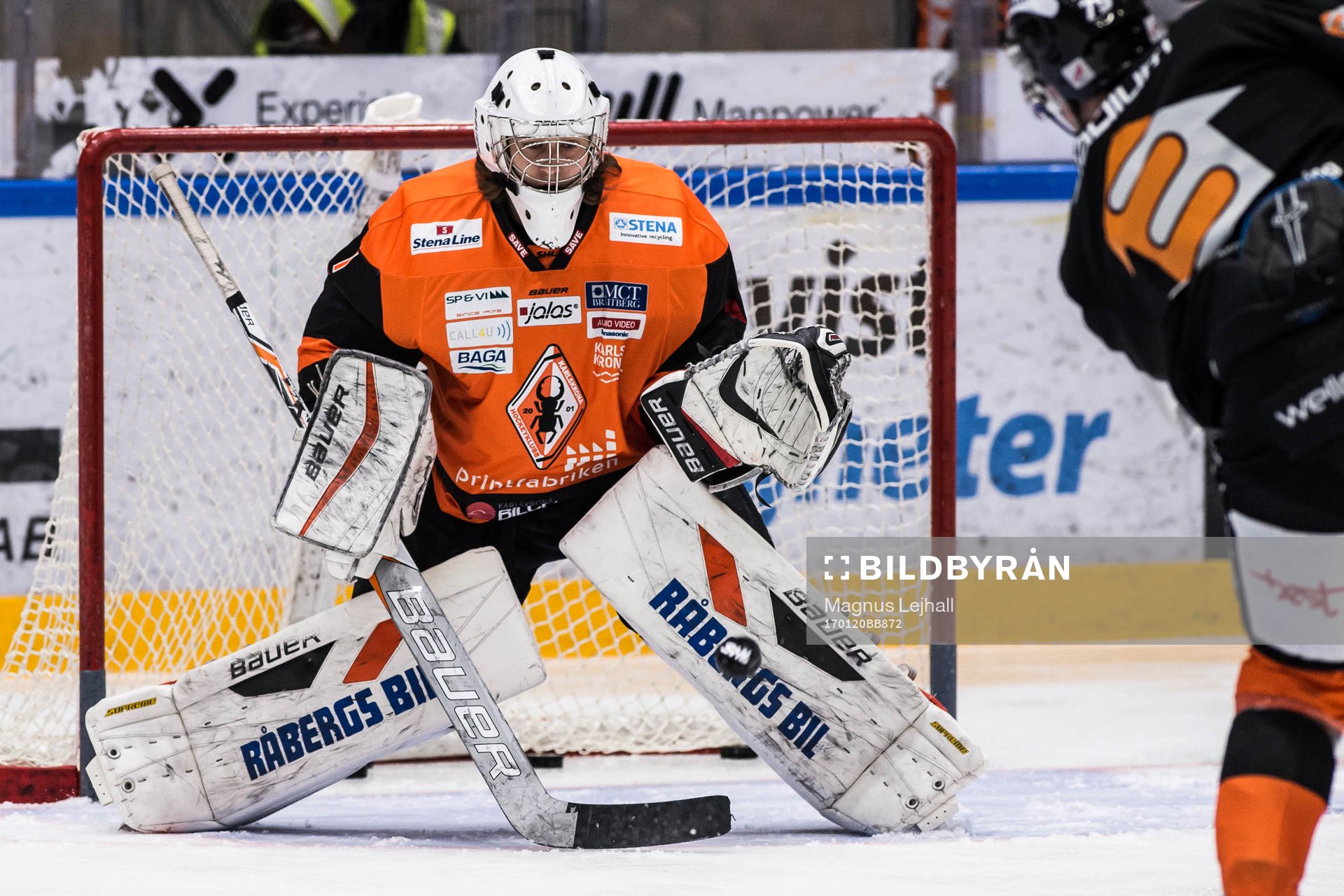 Karlskronas målvakt Arvid Holm