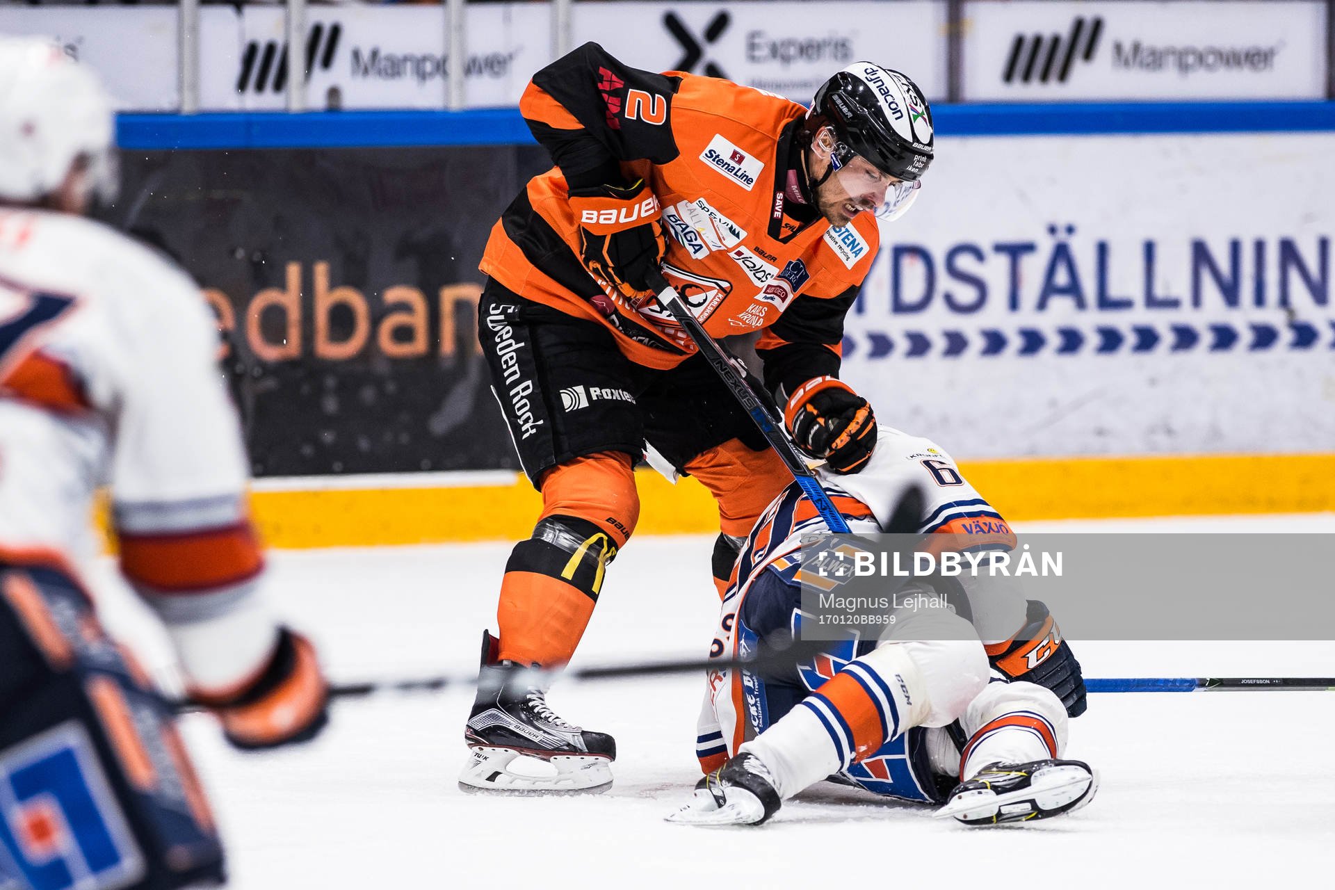 Karlskronas Robin Gartner och Växjös Erik Josefsson