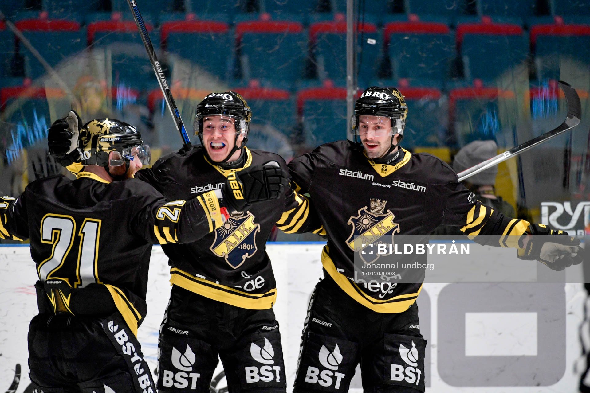 s Christian Sandberg, Daniel Olsson-Trkulja och Michael