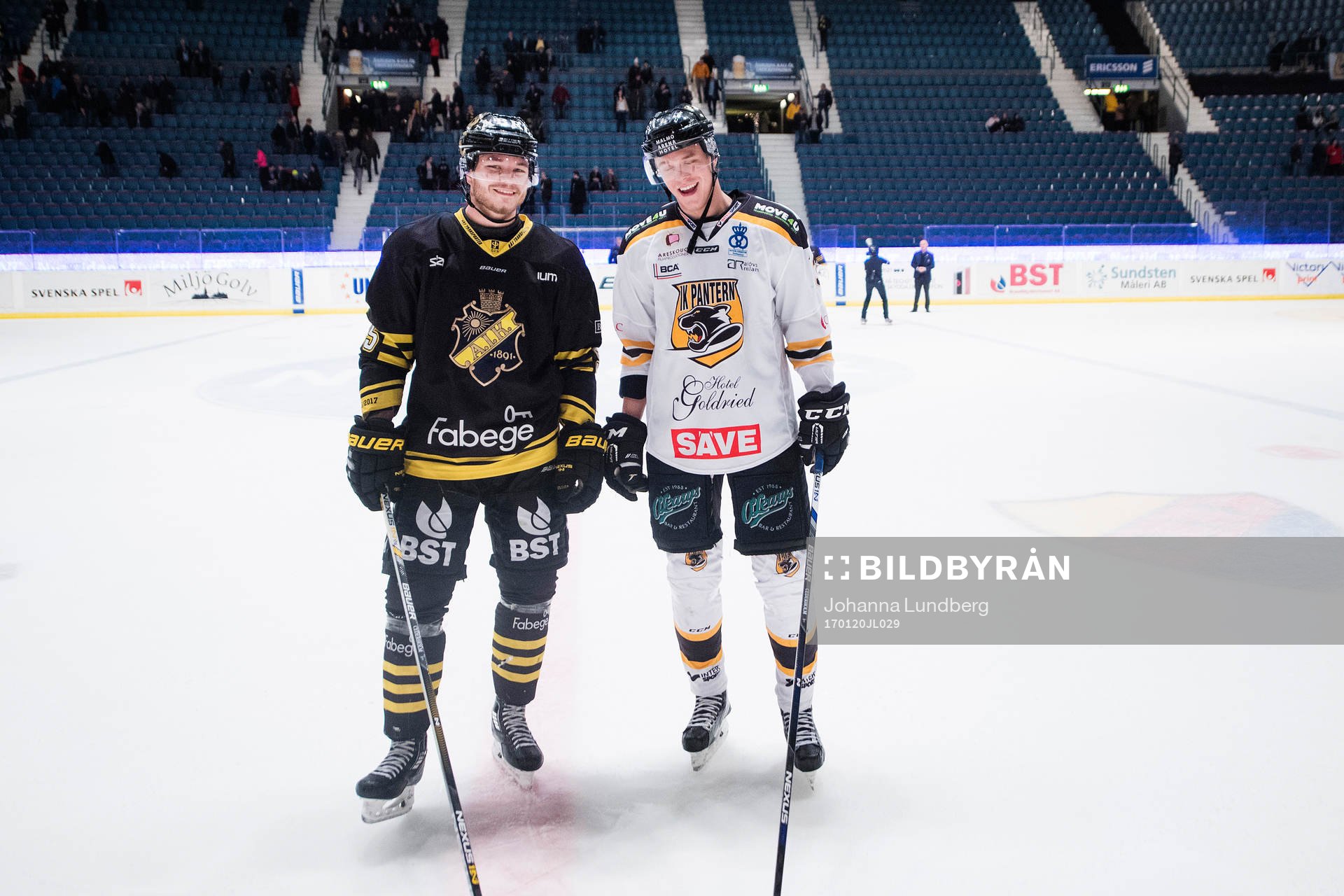 s Anton Cederholm och Panterns Jacob Cederholm