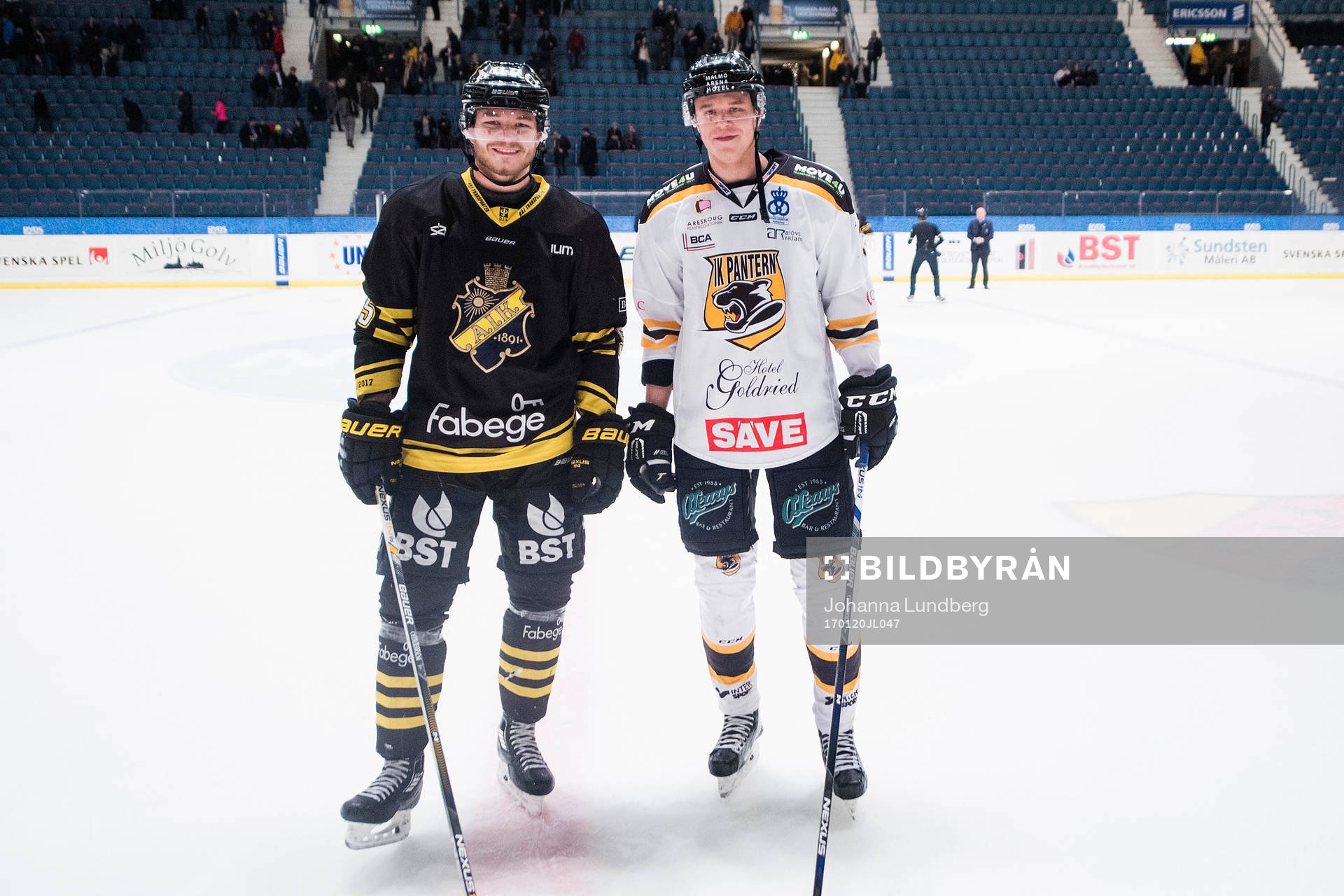 s Anton Cederholm och Panterns Jacob Cederholm