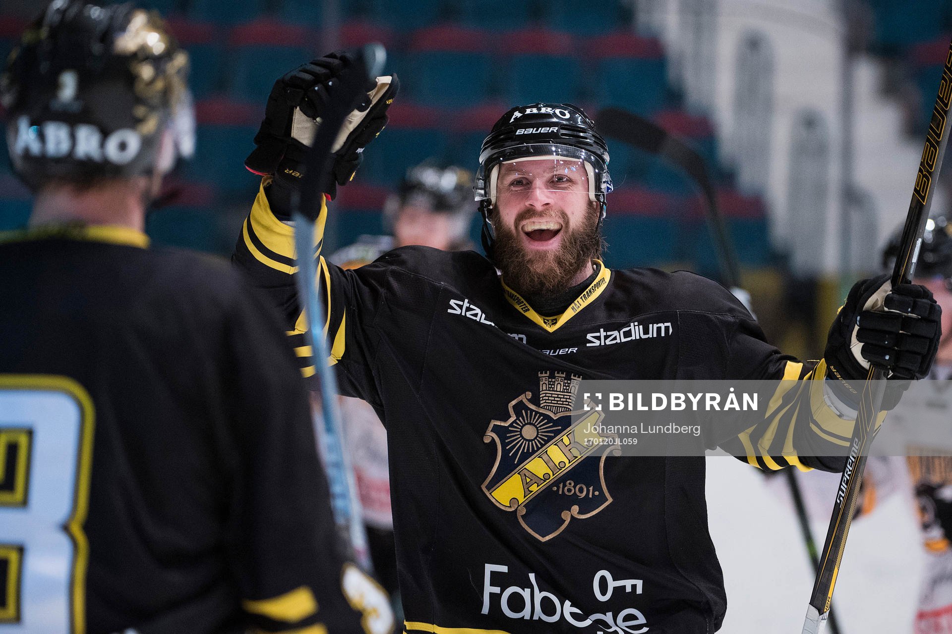 s Robin Dahlström jublar