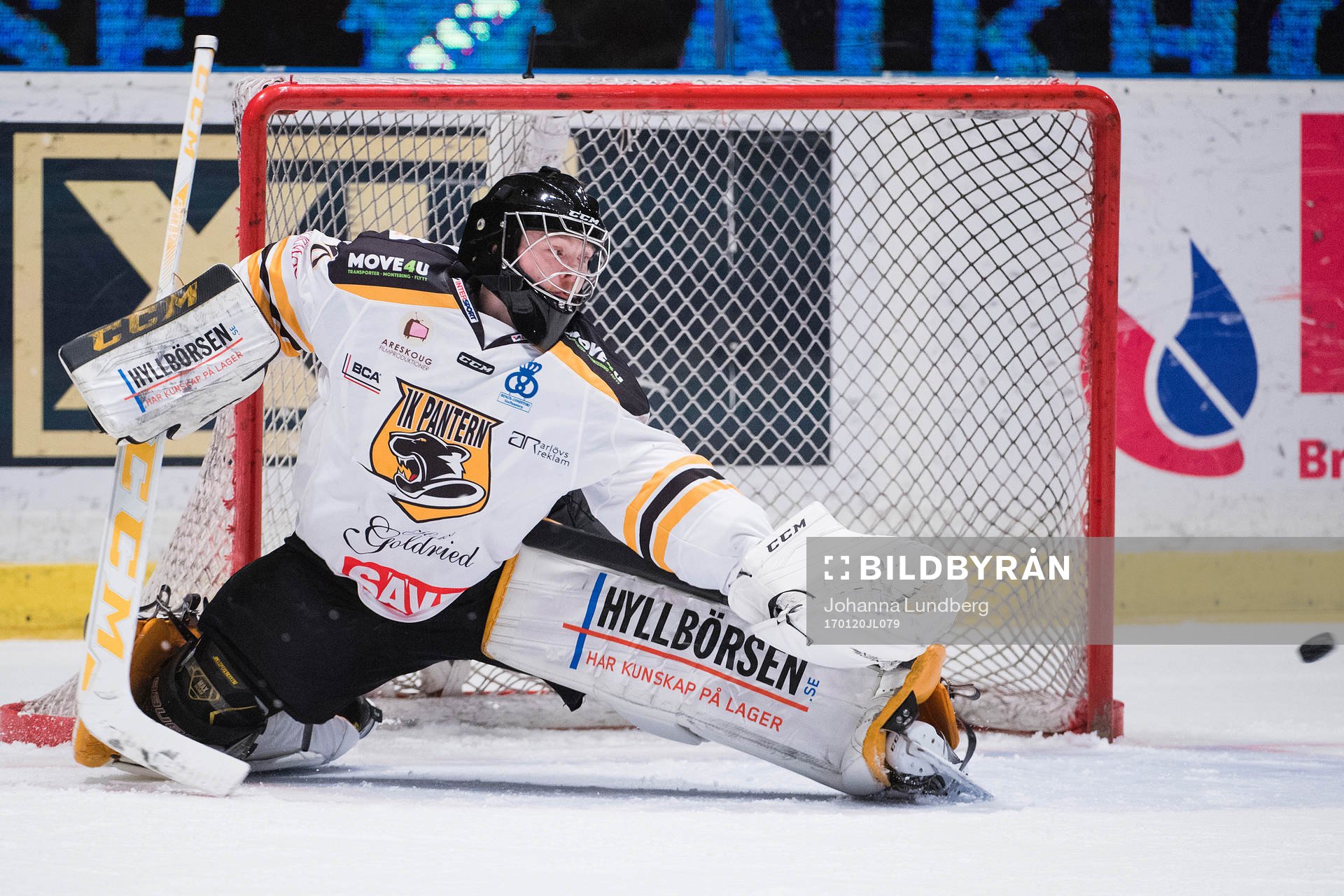 Panterns målvakt Oscar Malm