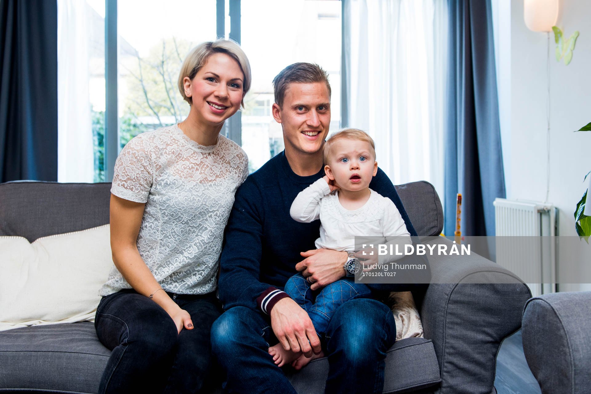 Emma Hansson, Feyenoords Pär Hansson och  dottern Selma