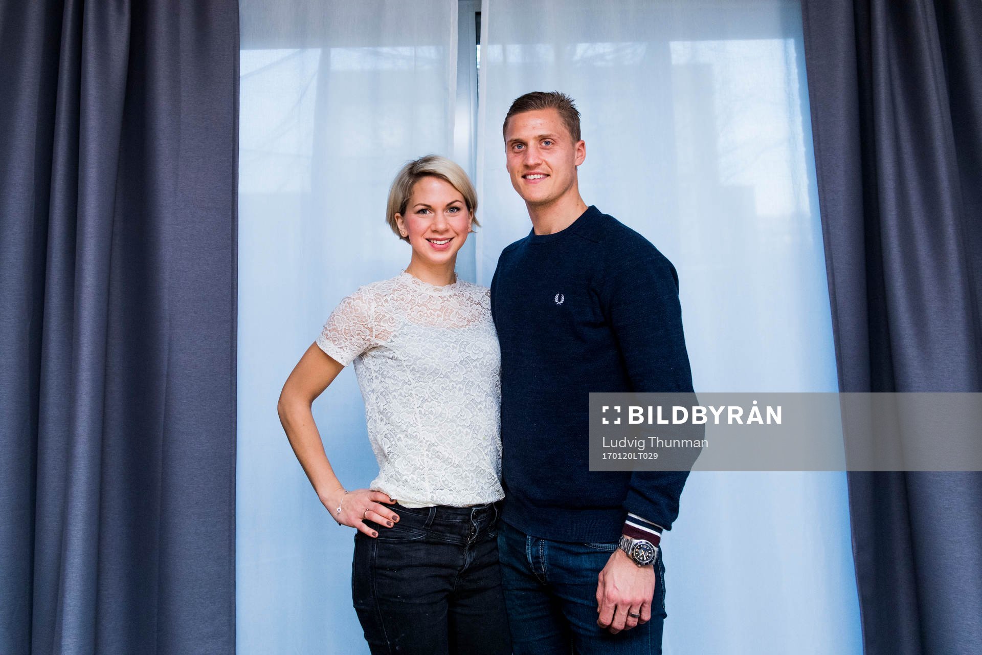 Emma Hansson och Feyenoords Pär Hansson