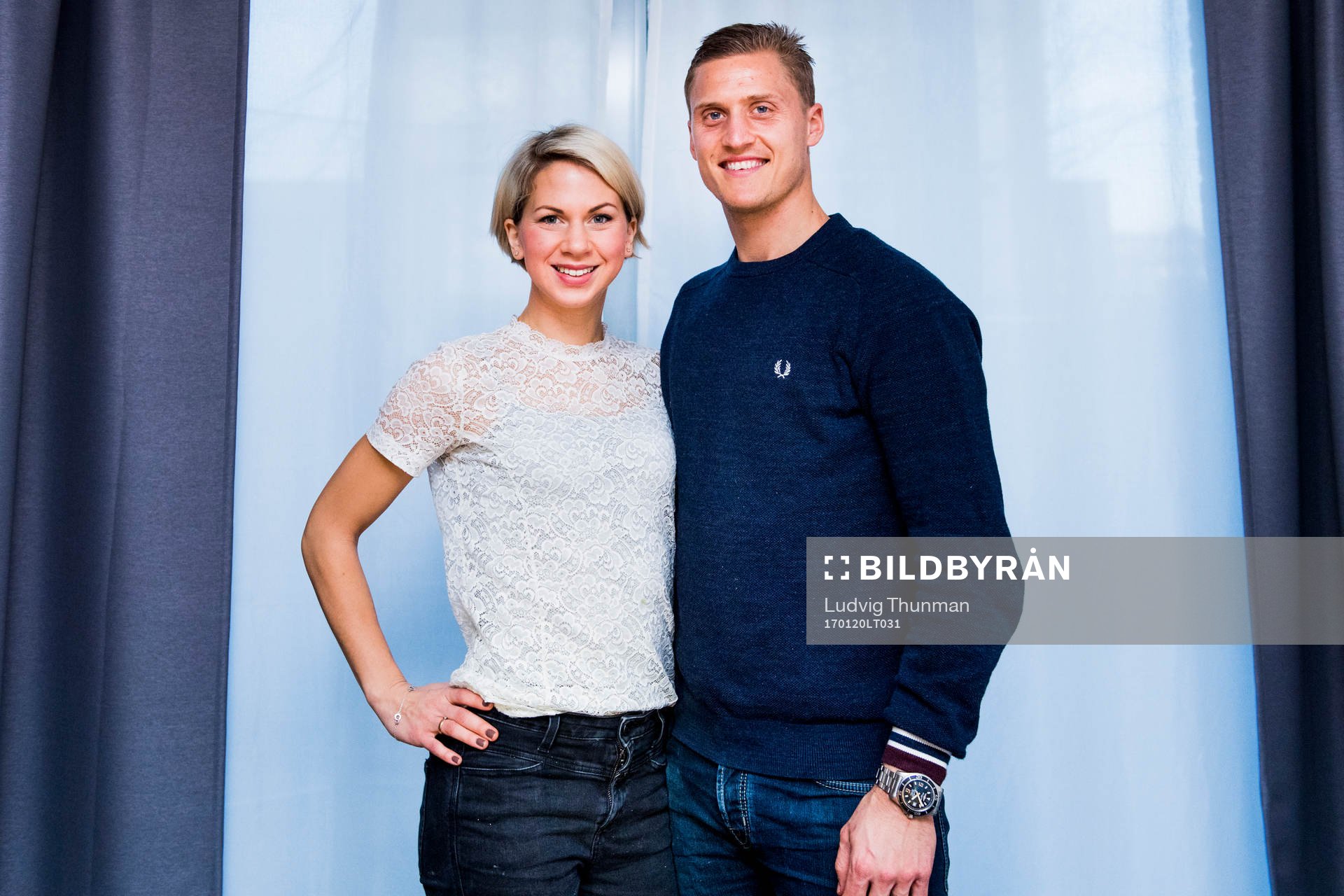 Emma Hansson och Feyenoords Pär Hansson
