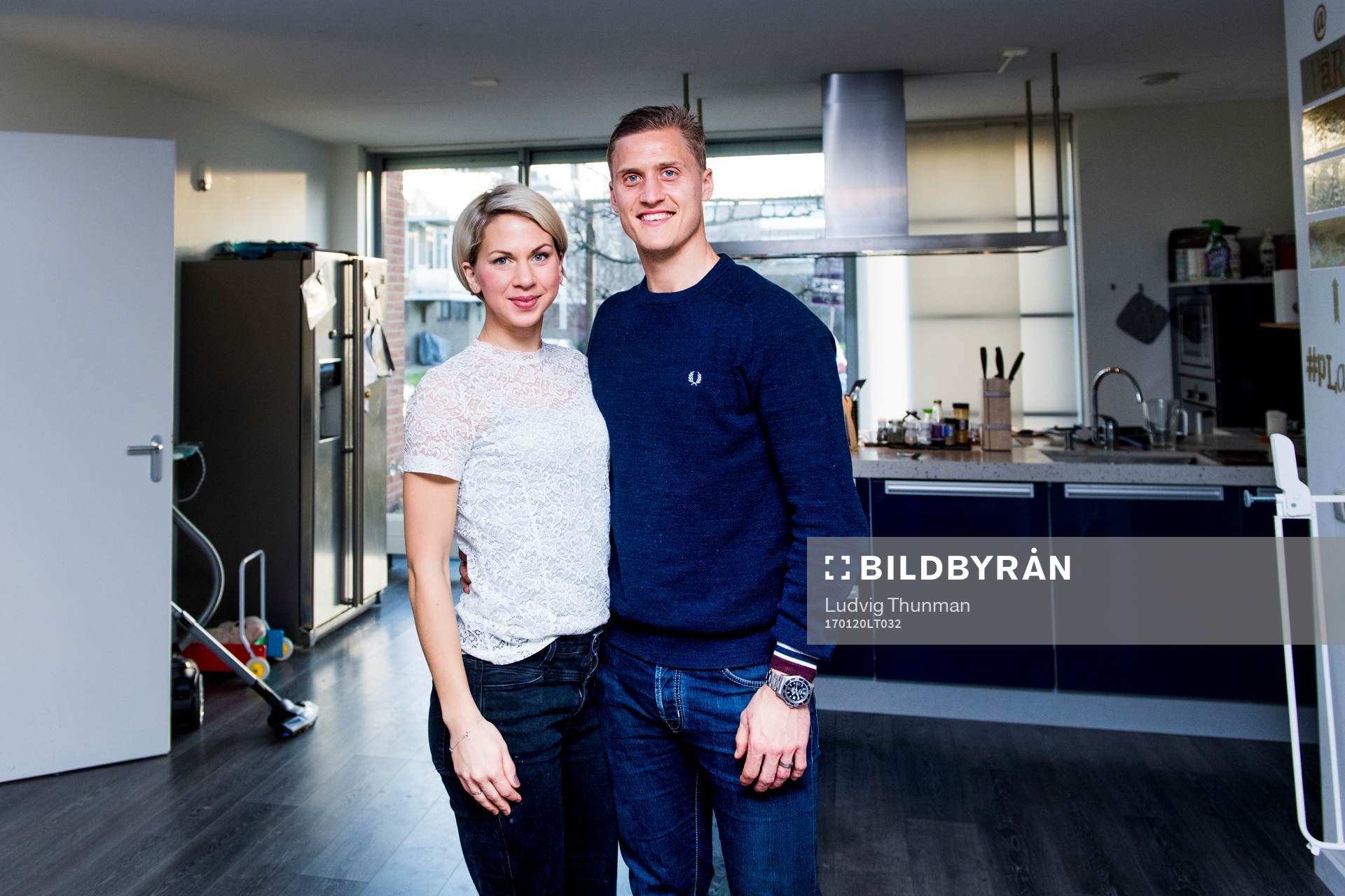 Emma Hansson och Feyenoords Pär Hansson
