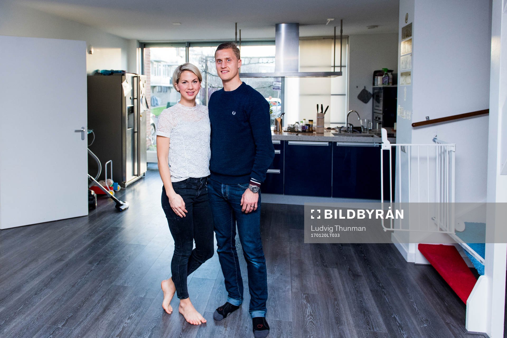 Emma Hansson och Feyenoords Pär Hansson