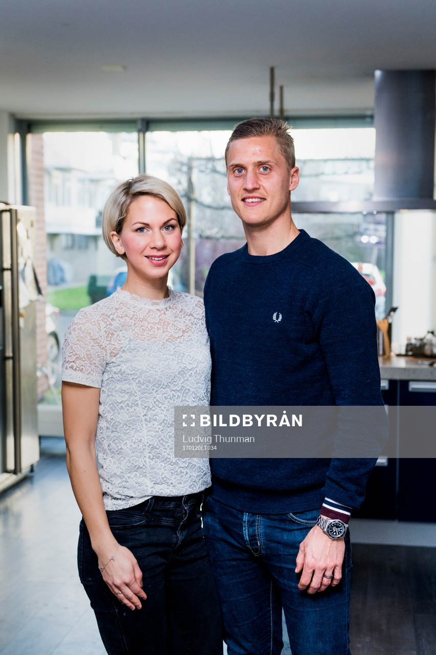 Emma Hansson och Feyenoords Pär Hansson