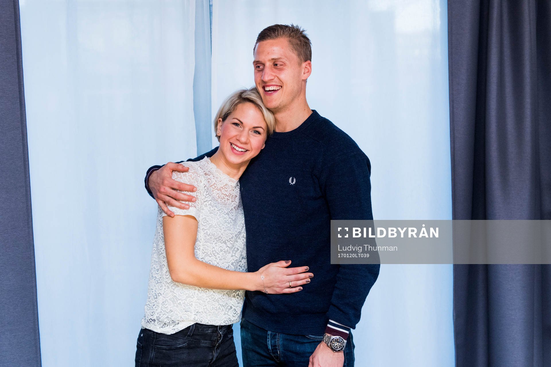 Emma Hansson och Feyenoords Pär Hansson