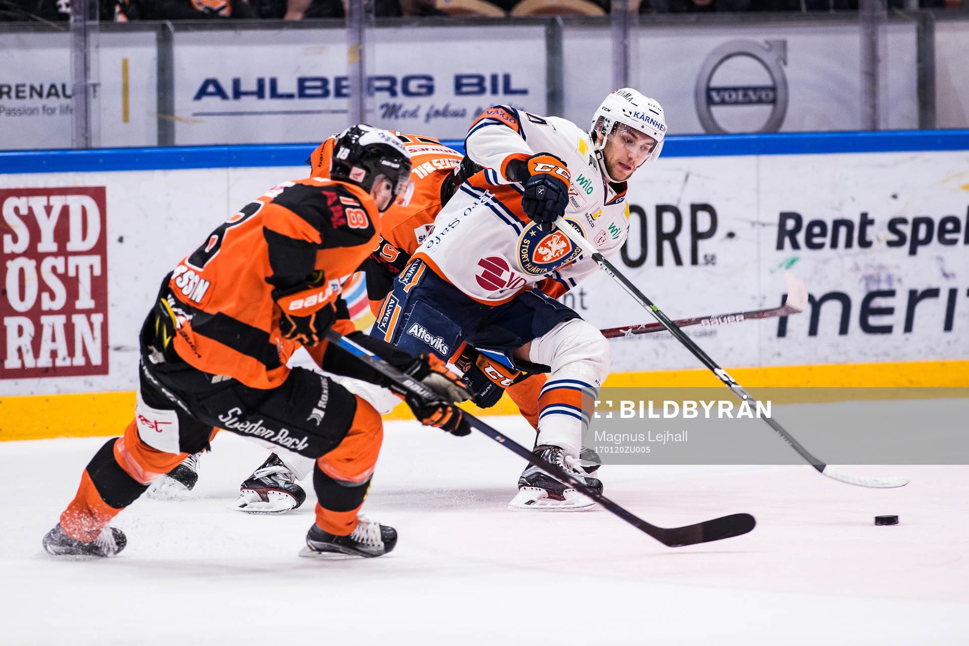 Karlskronas Emil Larsson, David Printz och Växjös Eric