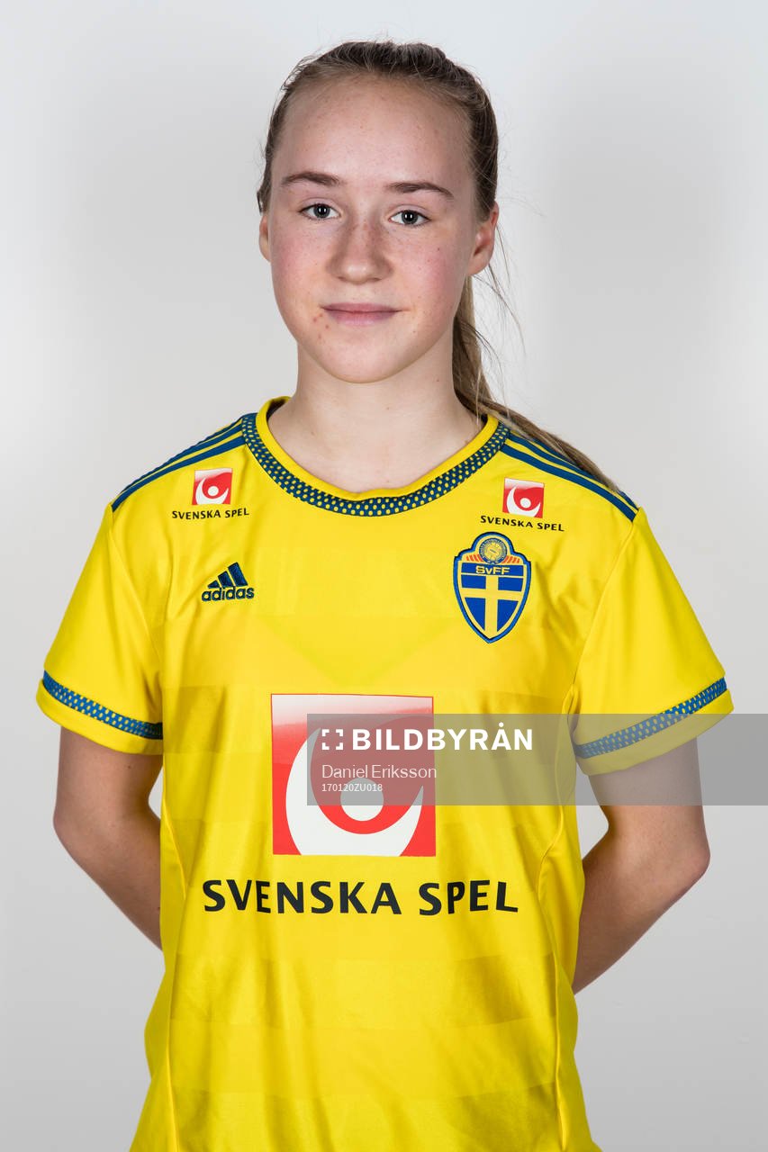 Malin Larsson F19-landslaget