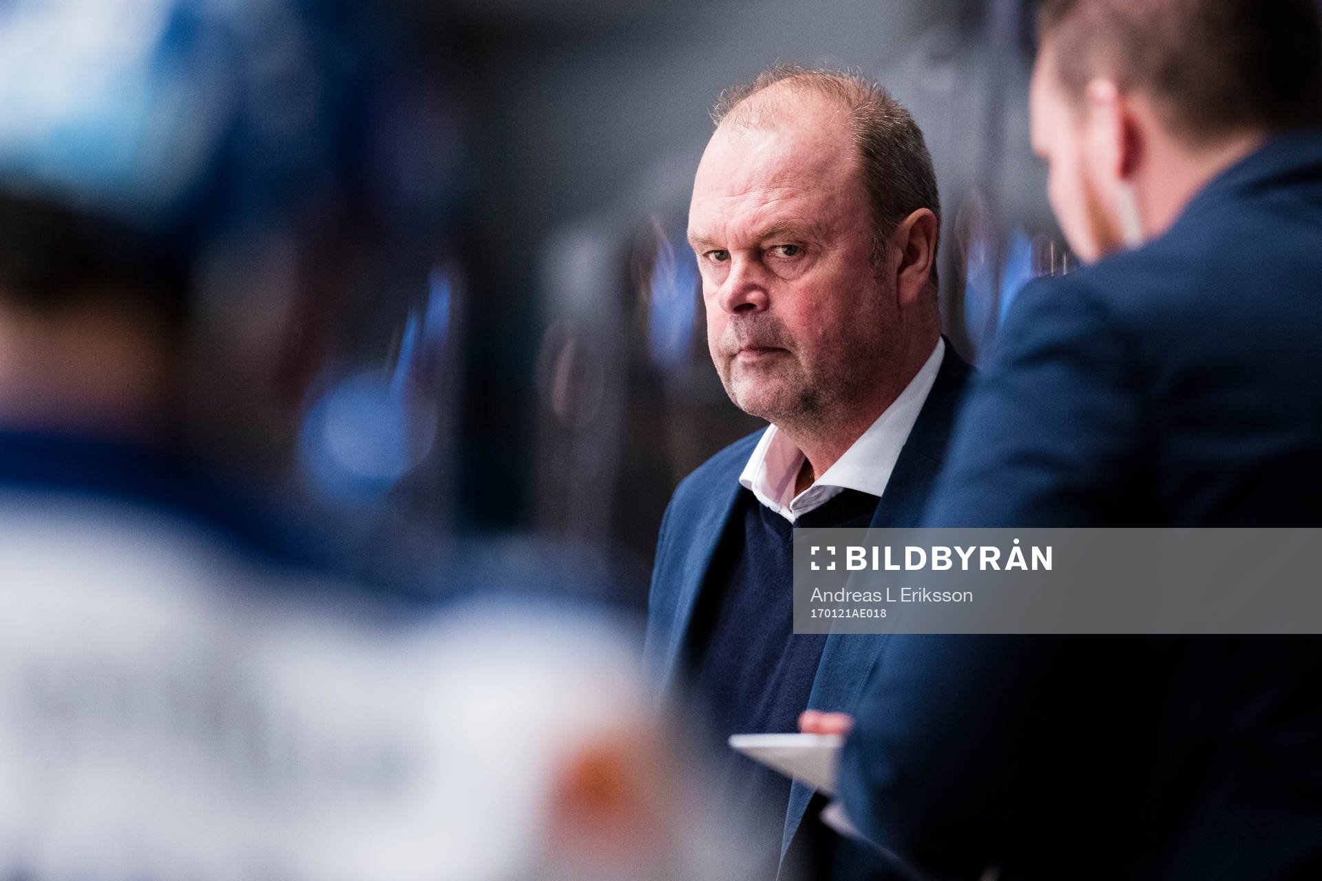 Leksands tränare Per-Erik Johnsson