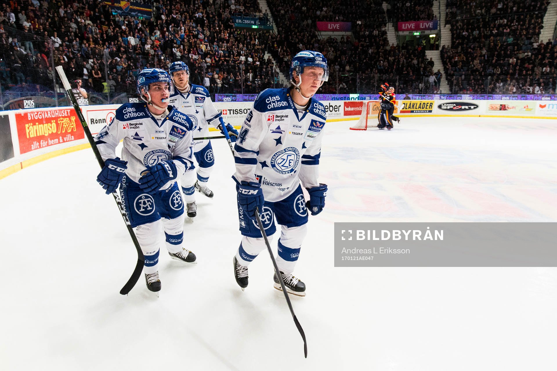 Leksands Oskar Lang och Olle Alsing