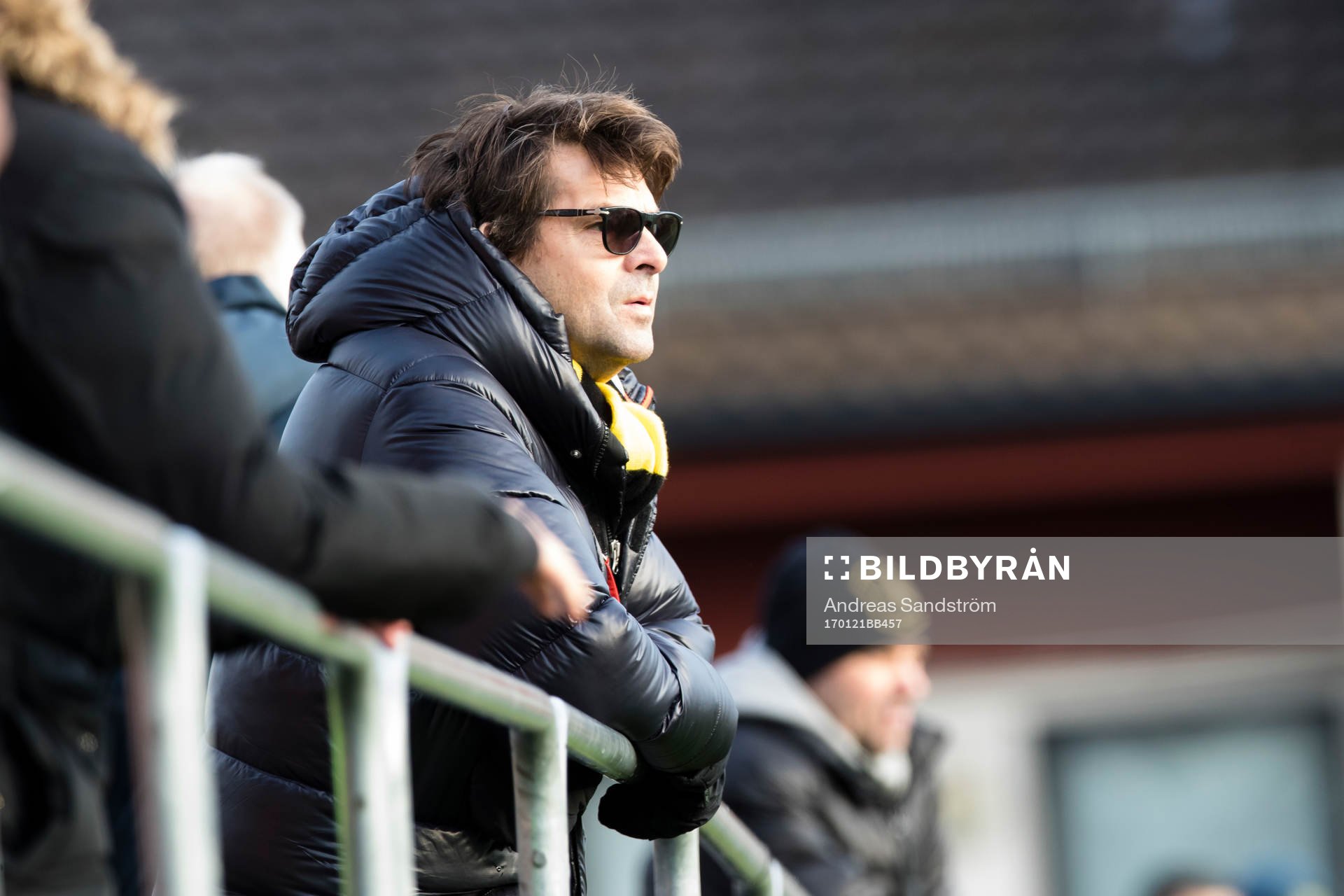 AIK supportern Niklas Strömstedt var på läktaren