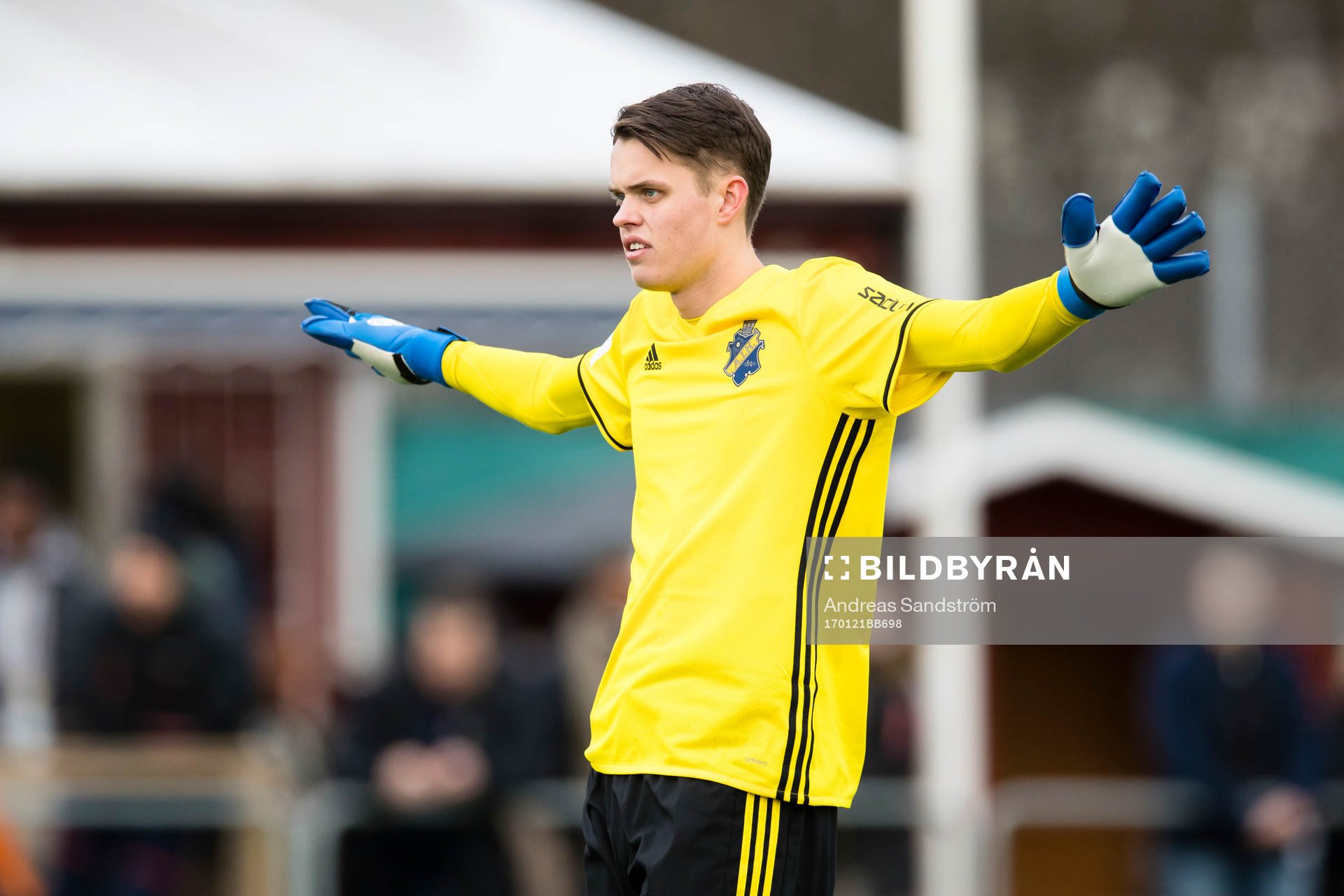 s målvakt Oscar Linnér