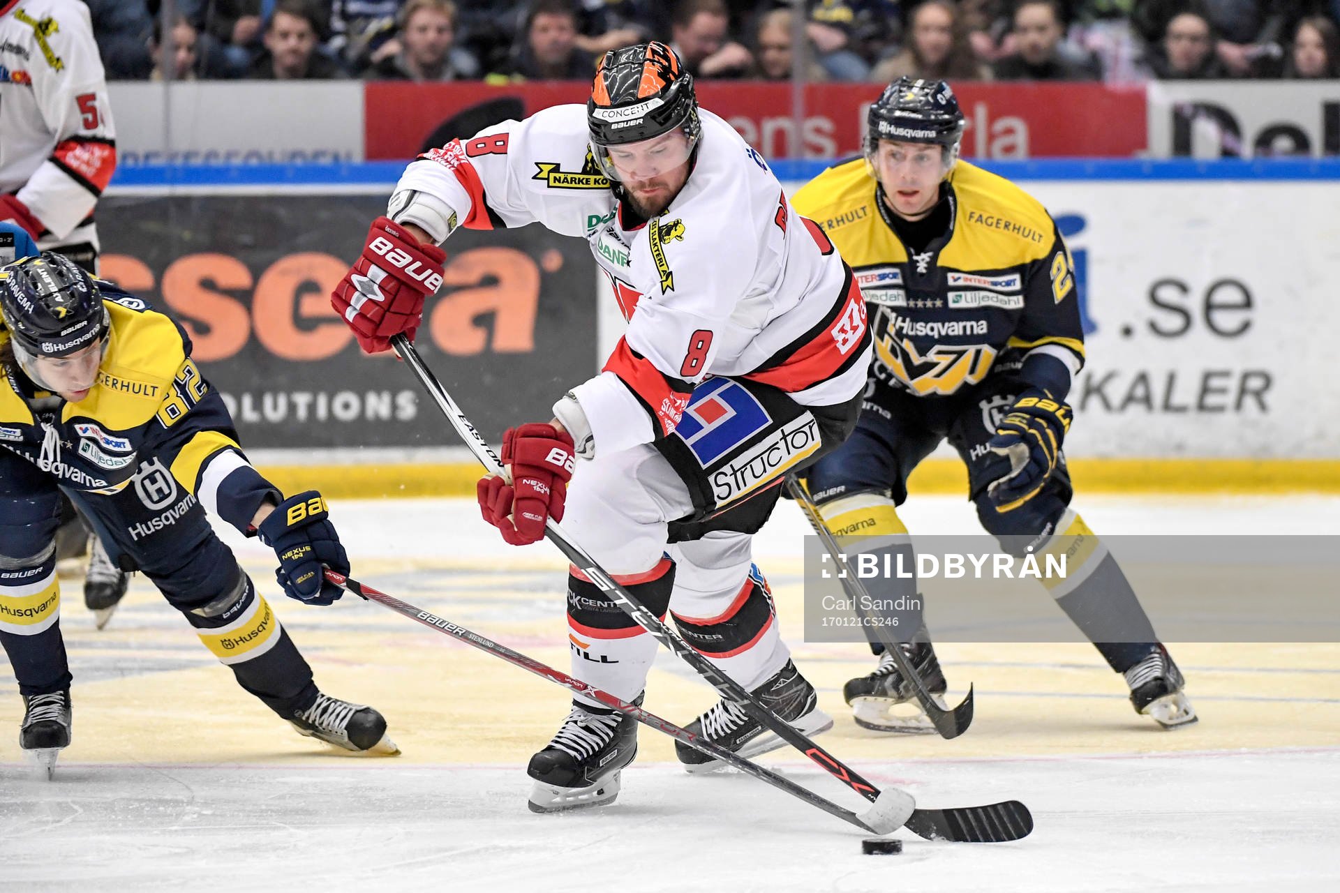 s Kevin Stenlund och Örebros Nicklas Grossmann