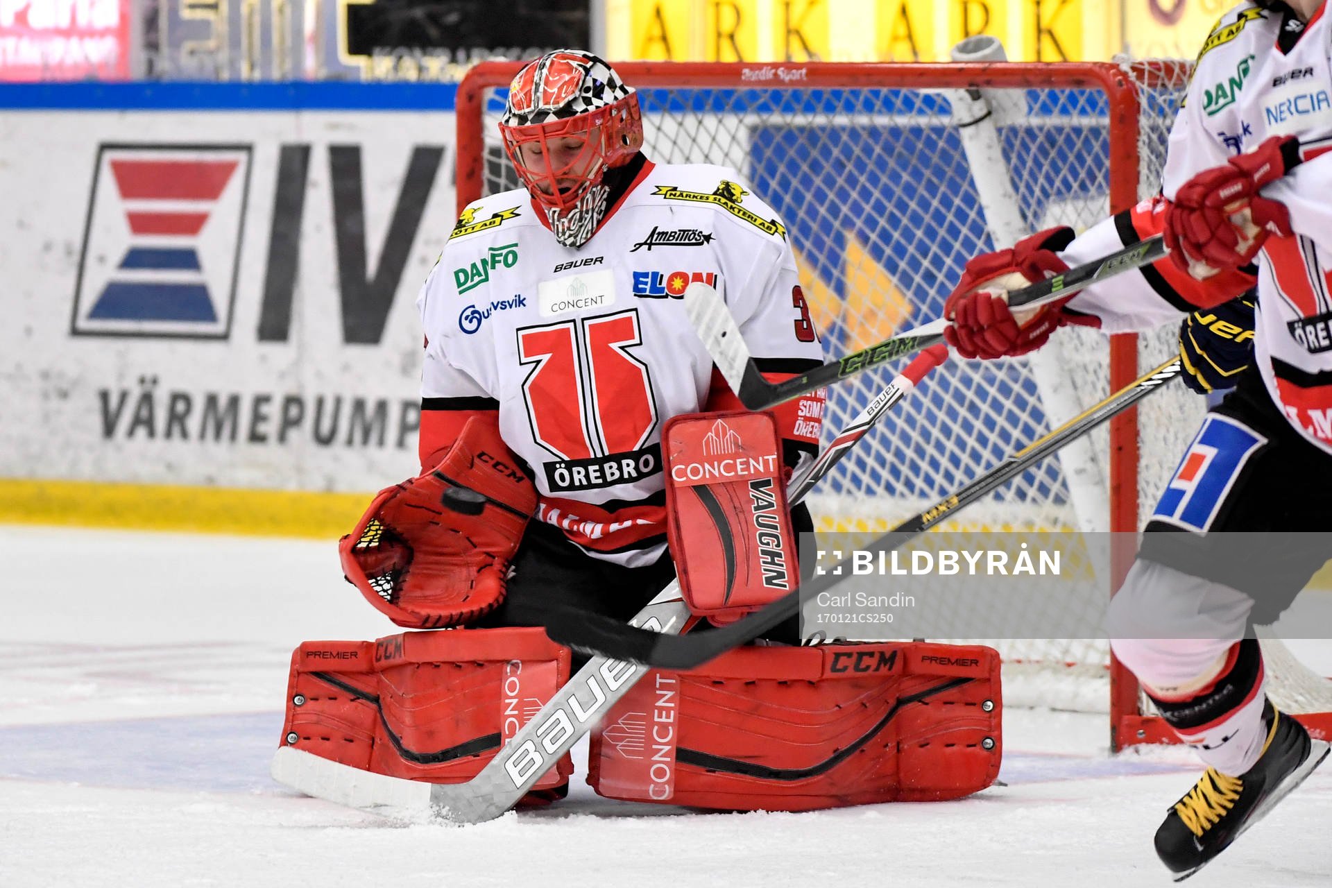 Örebros målvakt Julius Hudacek