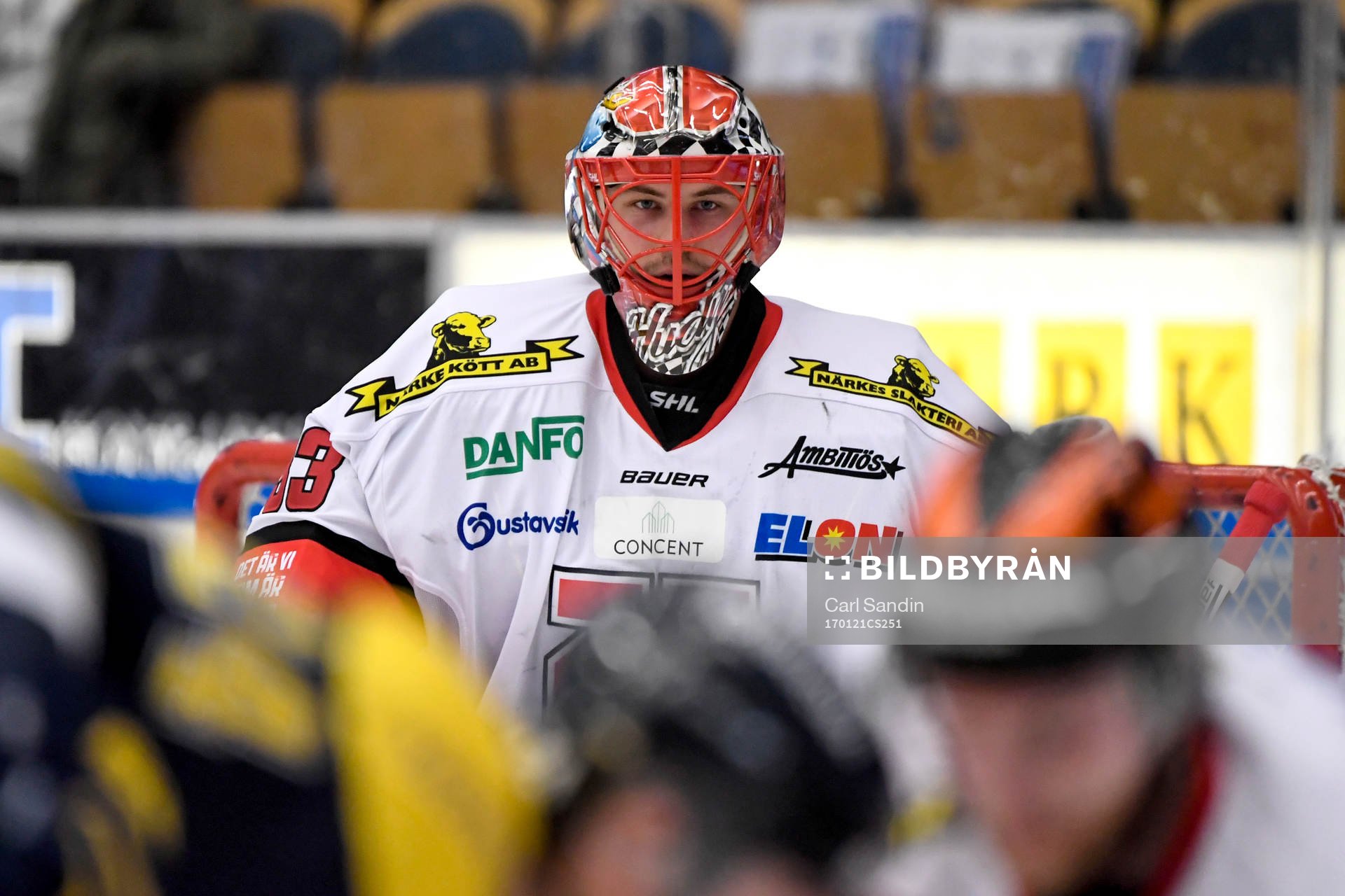 Örebros målvakt Julius Hudacek
