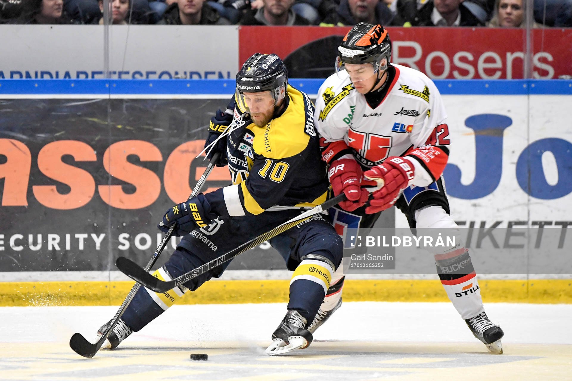 s Martin Thörnberg och Örebros Kalle Jellvert