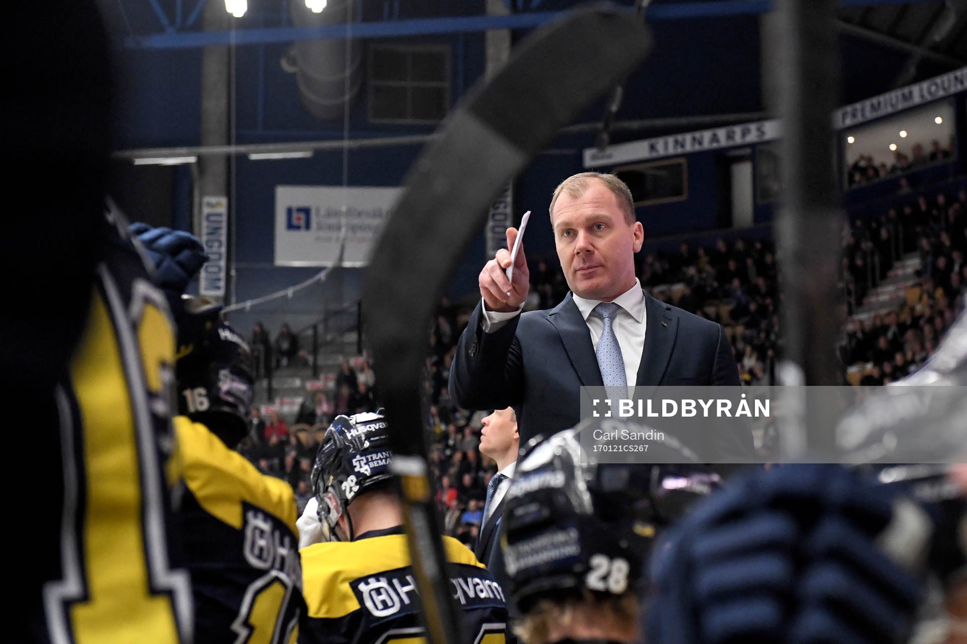 s tränare Johan Lindbom