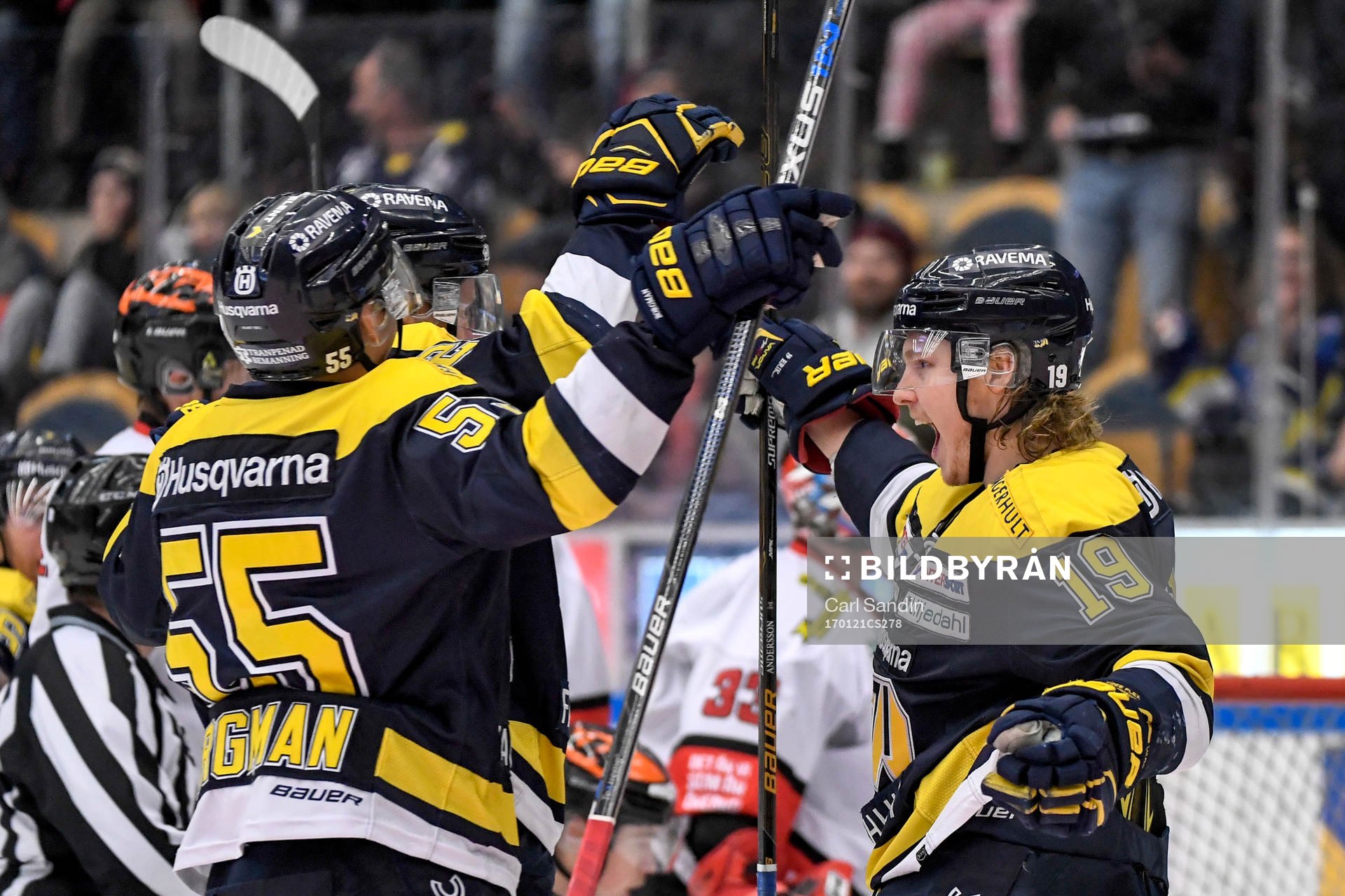 s Erik Andersson jublar