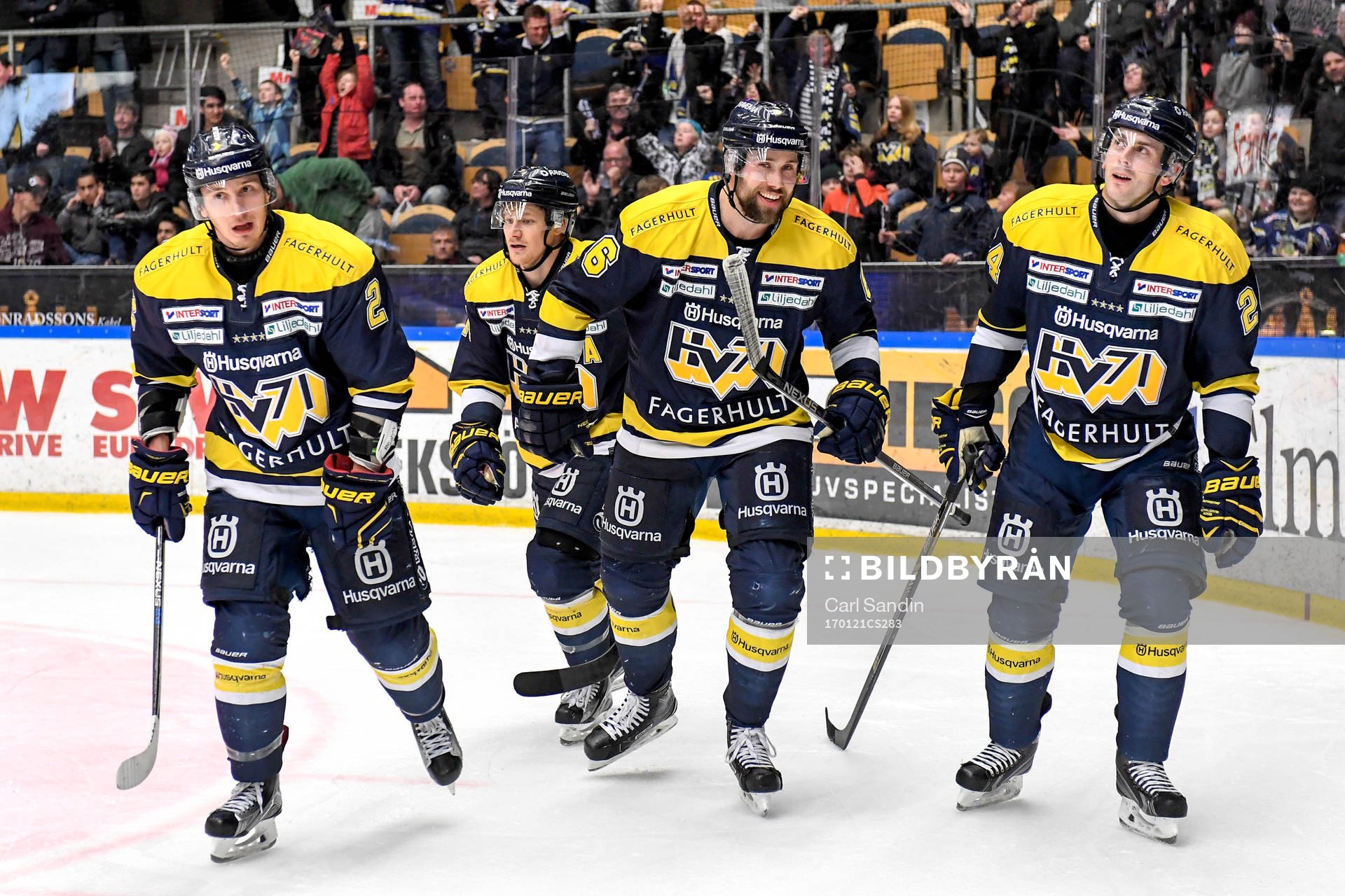 s Kristofer Berglund, Christoffer Persson och Erik