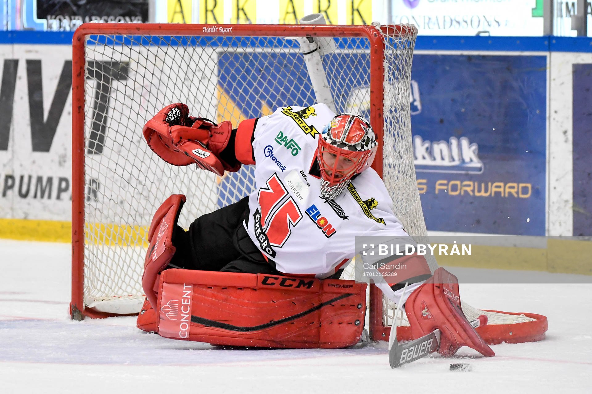 Örebros målvakt Julius Hudacek