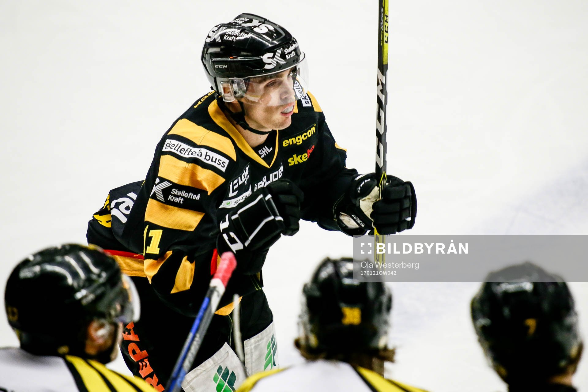 Skellefteås Henrik Hetta jublar