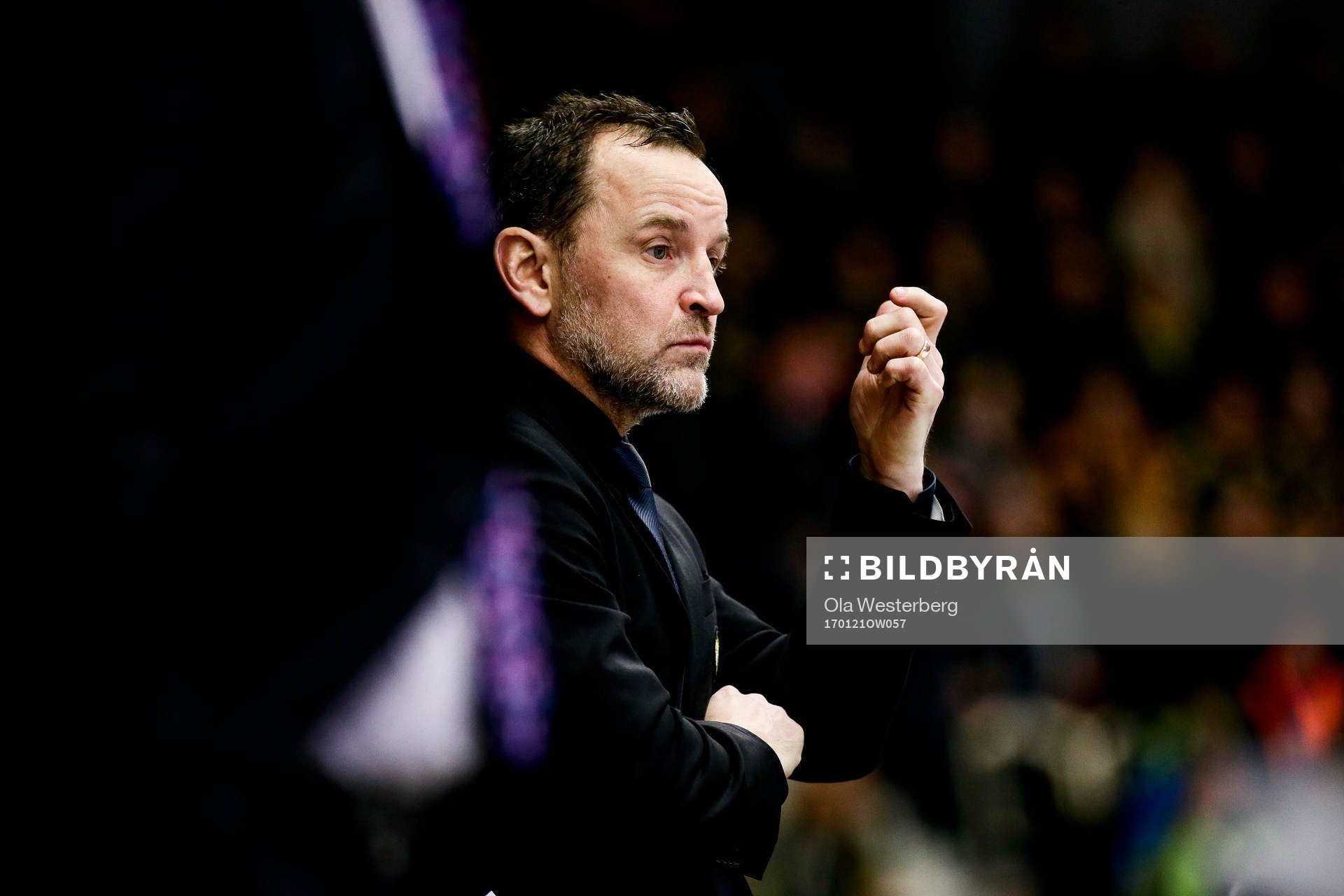 Brynäs tränare Thomas Berglund