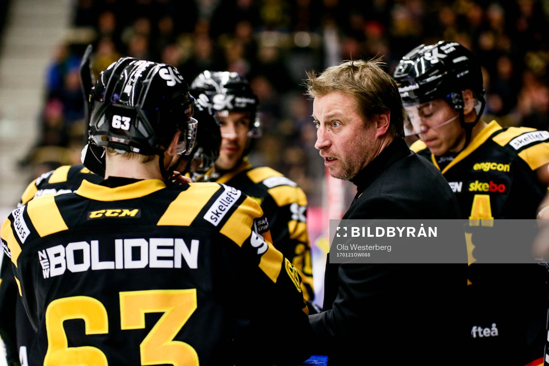 Skellefteås tränare Fredrik Öberg