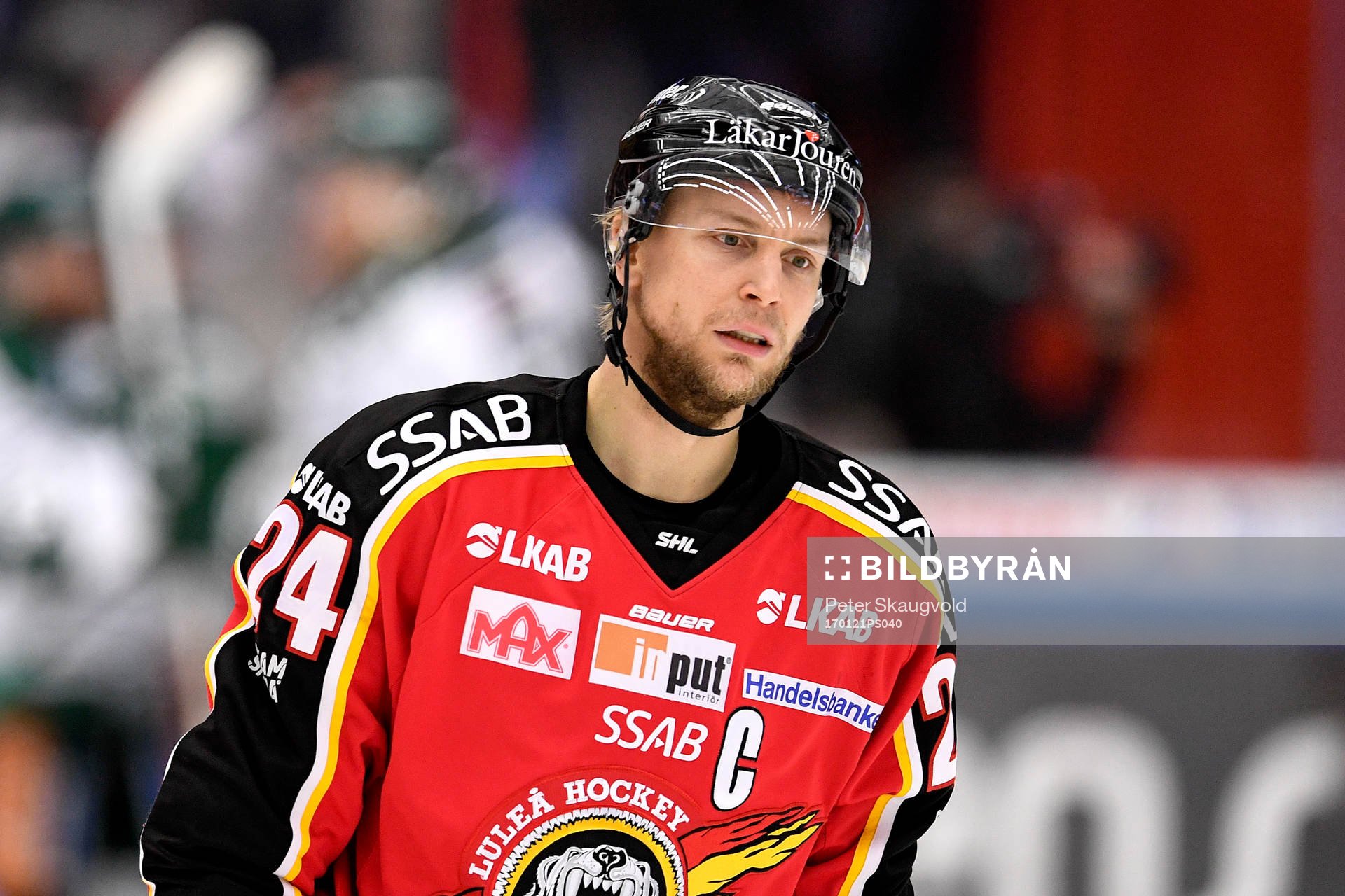 Luleås Johan Harju deppar